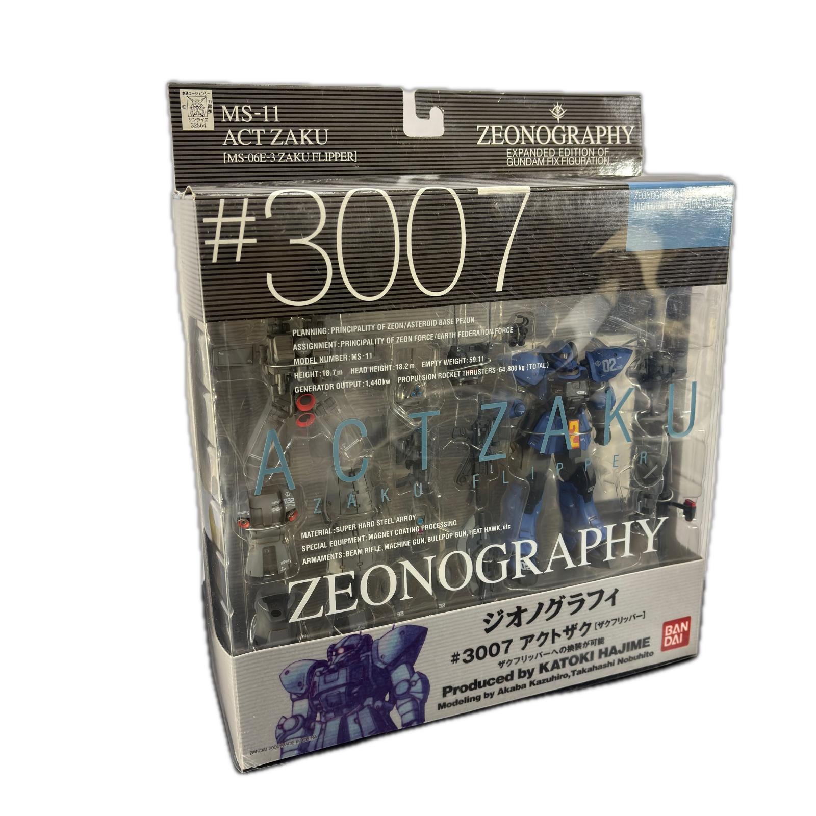 ZEONOGRAPHY ＃3007 アクトザク ガンダム　ZEON OGRAＰHY #3007 アクトザク バンダイ フィギュア/グッズ