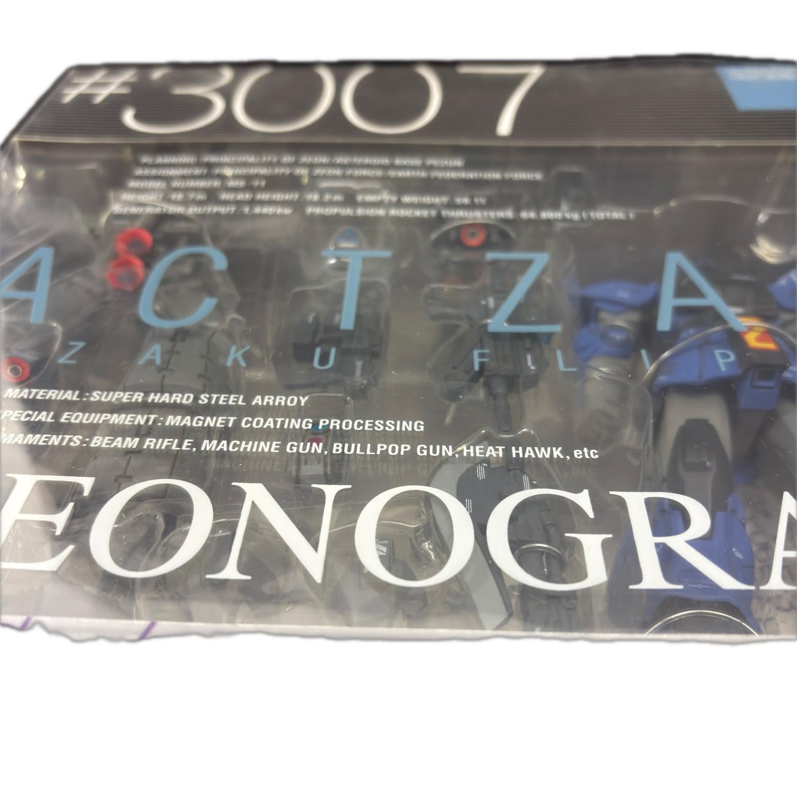 ZEONOGRAPHY ＃3007 アクトザク ガンダム　ZEON OGRAＰHY #3007 アクトザク バンダイ フィギュア/グッズ