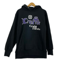 パーカー craigfiesta archive hoodie purple M ブラック