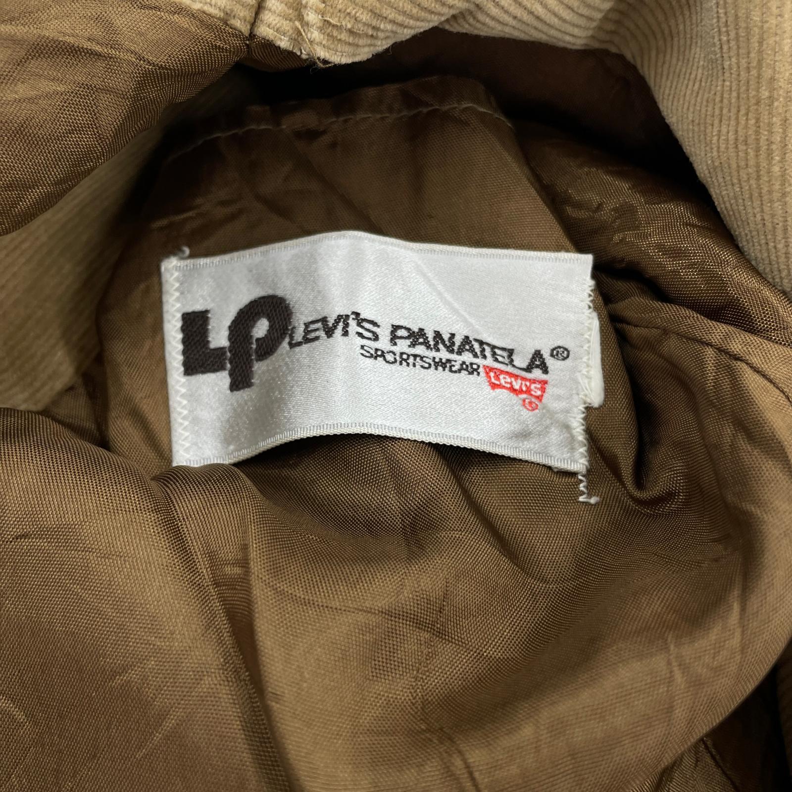 テーラードジャケット 70ｓ levi’s PANATELA ｺｰﾃﾞｭﾛｲｼﾞｬｹｯﾄ ベージュ