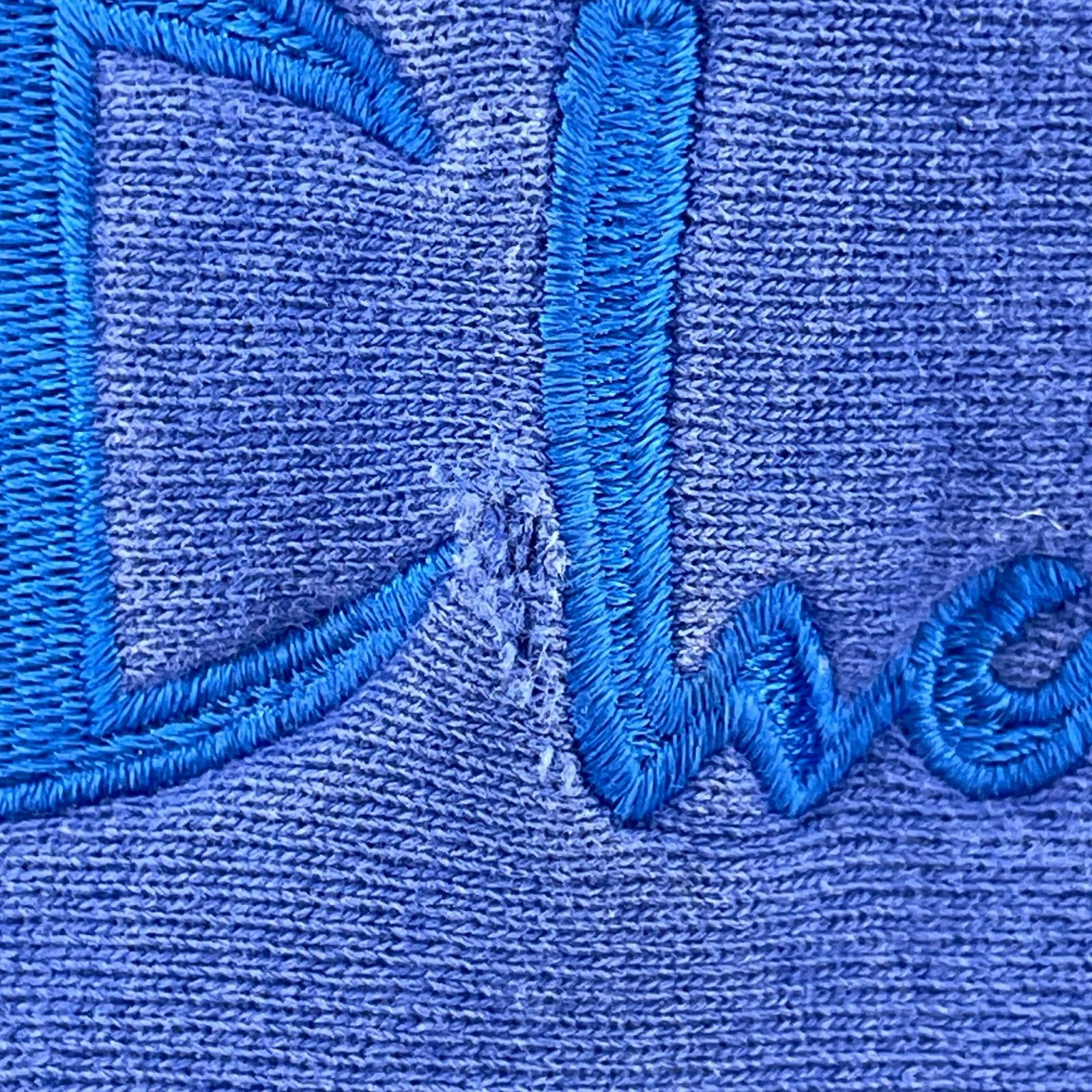 スウェット 90s REVERSE WEAVE U.S.A. 初期刺繍タグ ロゴ刺繍 L ブルー