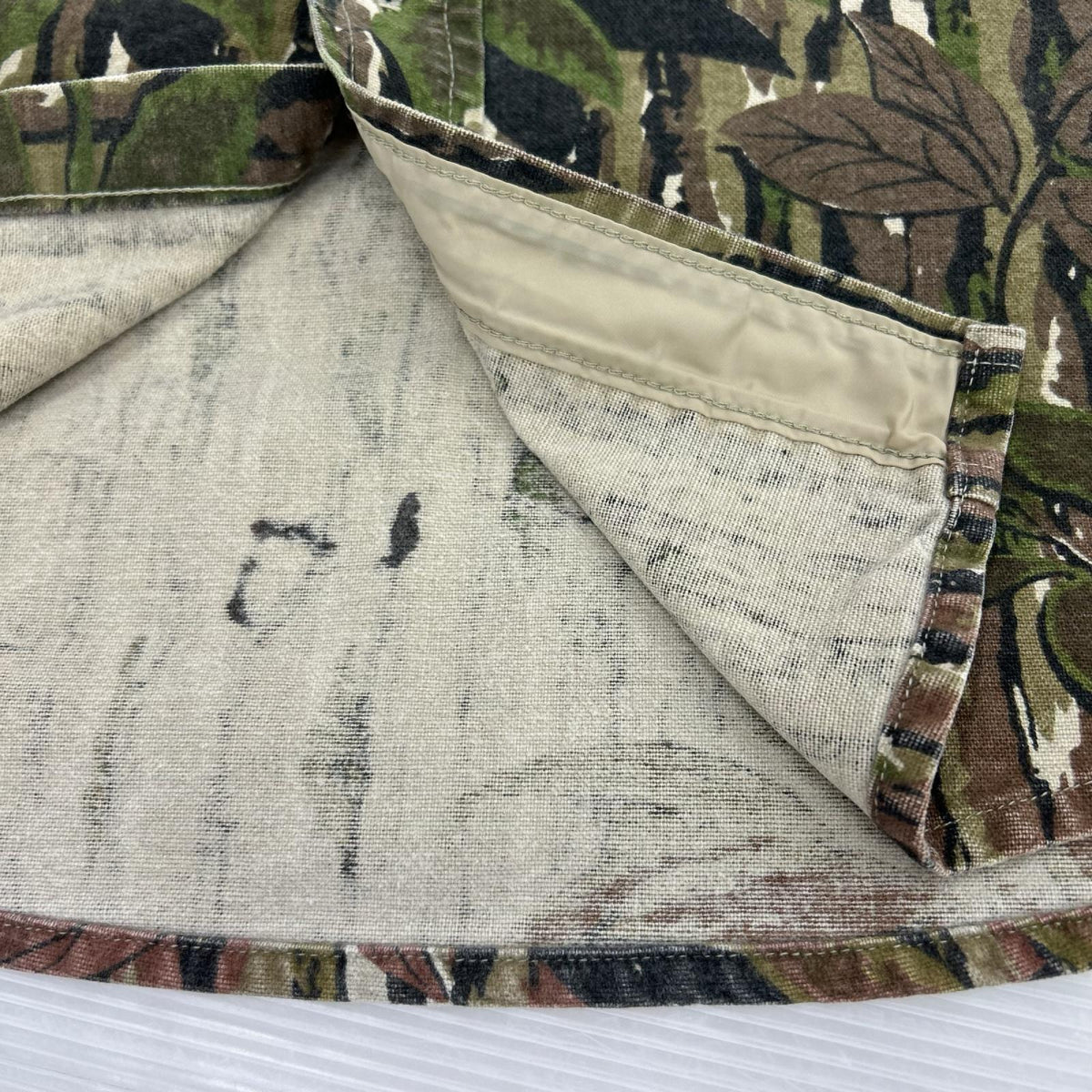 長袖シャツ DEERSKIN 80s ﾘｱﾙﾂﾘｰｶﾓ柄 L/S ｼｬﾂ