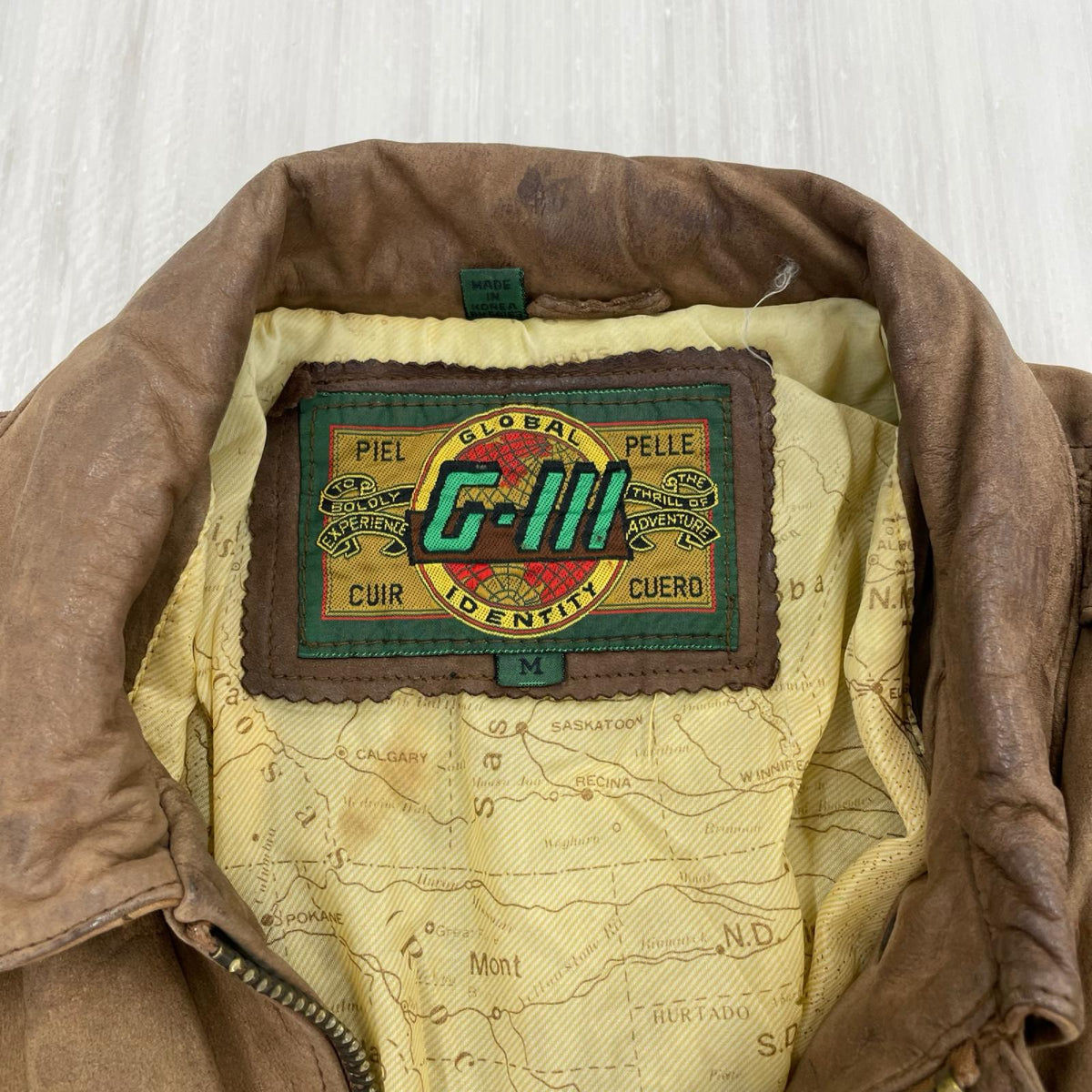 レザージャケット G-Ⅲ A-2 M M ブラウン