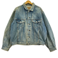 デニムジャケット 80s 70649-0217 ｵﾚﾝｼﾞﾀﾌﾞ (L) L ブルー