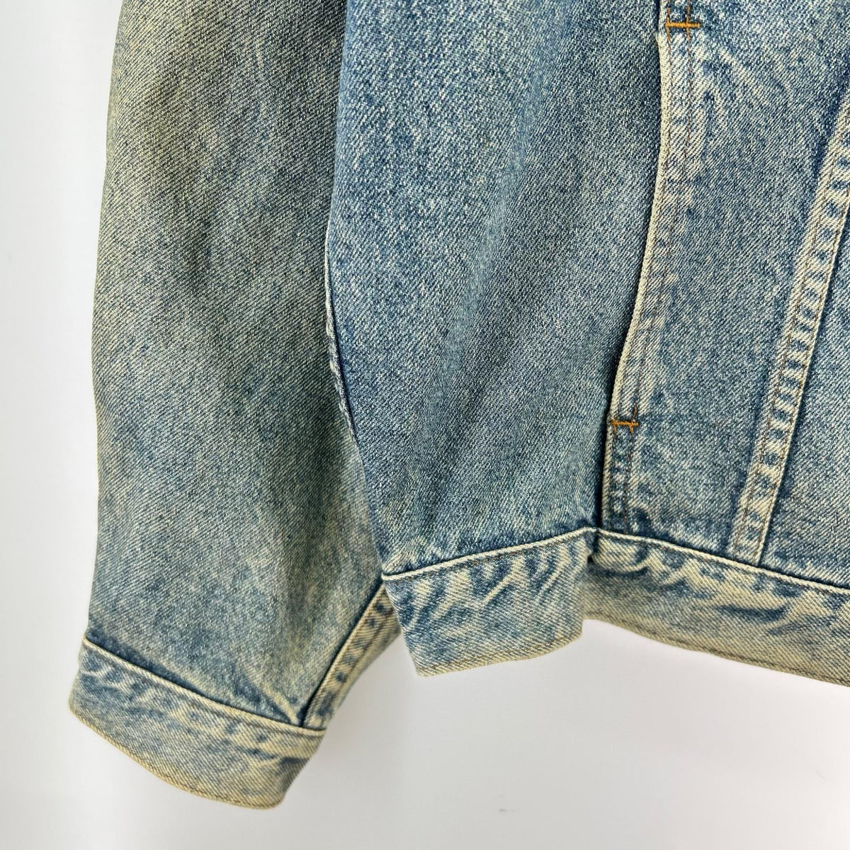 デニムジャケット 80s 70649-0217 ｵﾚﾝｼﾞﾀﾌﾞ (L) L ブルー