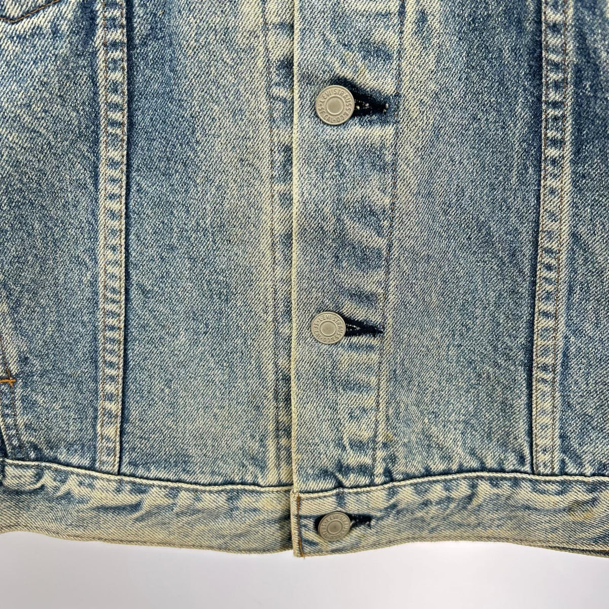 デニムジャケット 80s 70649-0217 ｵﾚﾝｼﾞﾀﾌﾞ (L) L ブルー