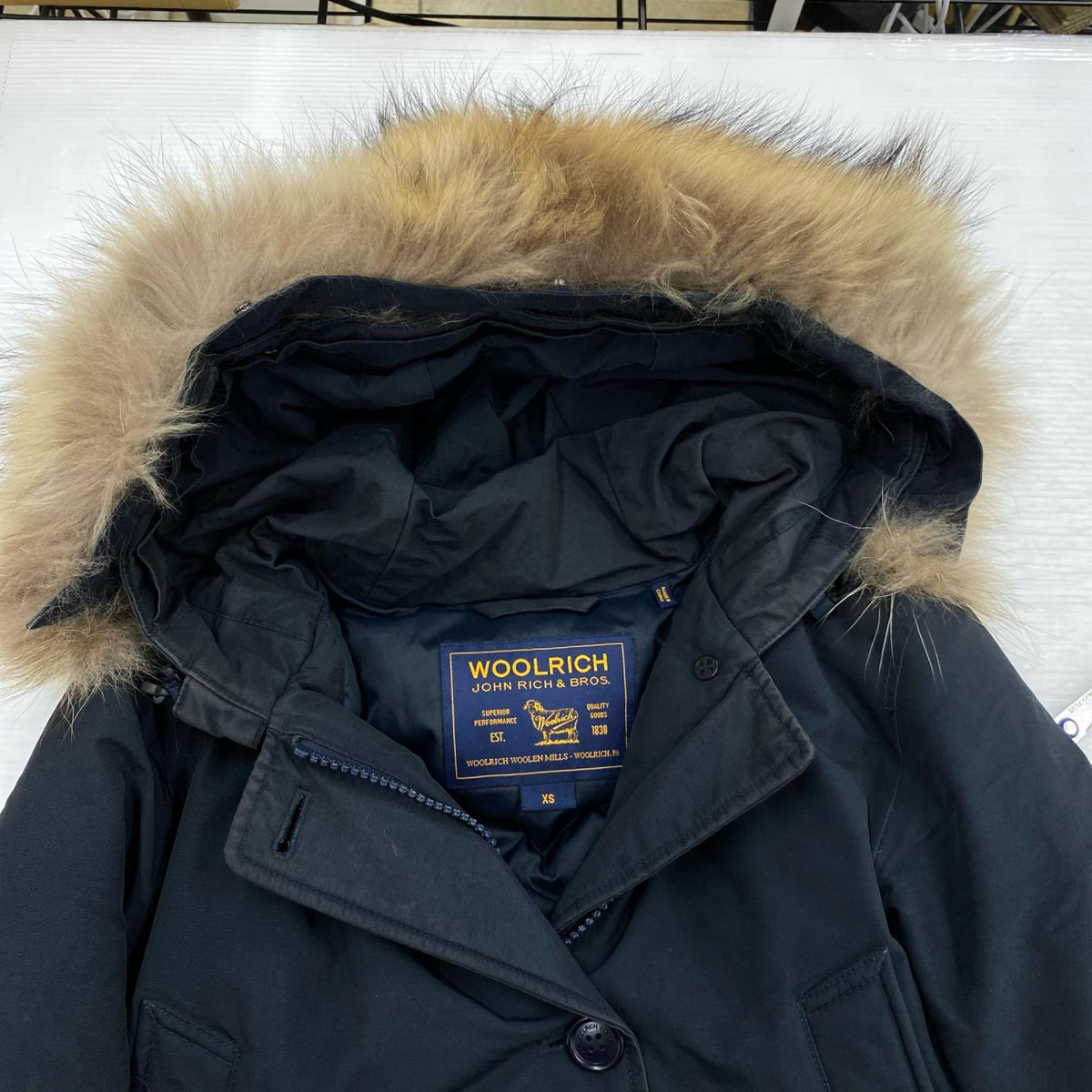 ダウンジャケット ARCTIC PARKA 紺 (XS) ネイビー