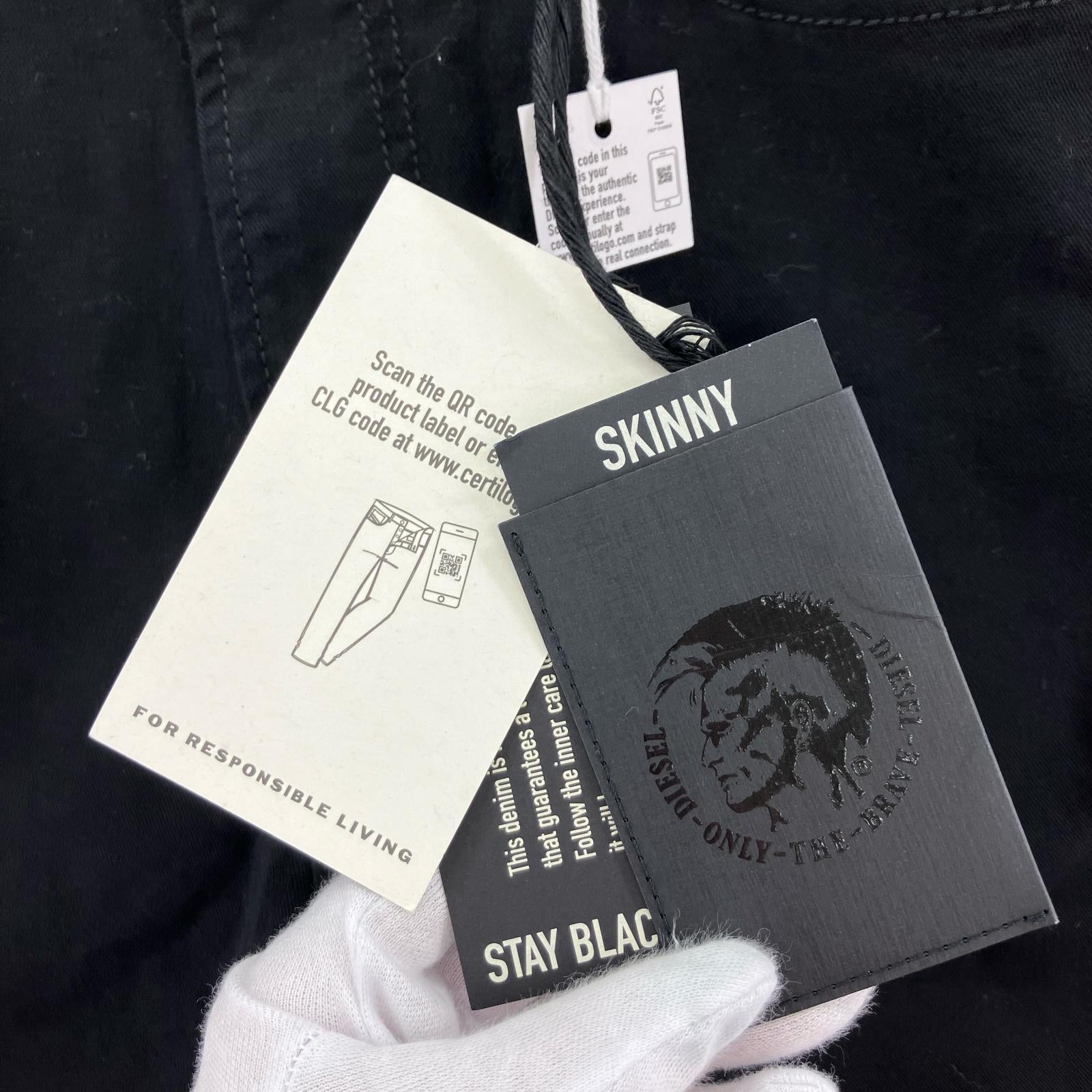 デニムパンツ D-AMNY 黒 30 ブラック
