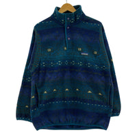 その他トップス USA製 OLD SYNCHILLA 総柄 M スナップT M マルチカラー