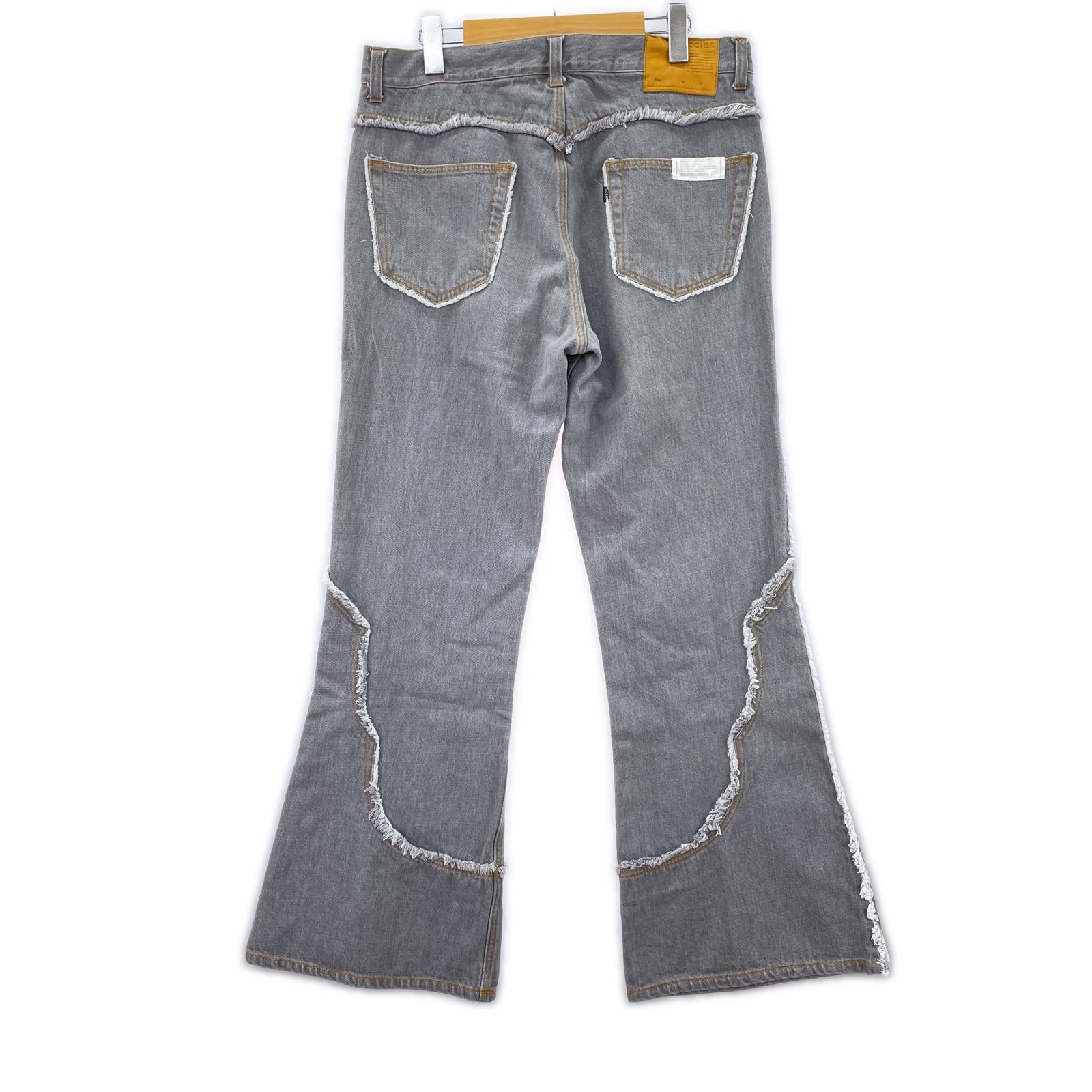 デニムパンツ FACCIES 12oz COWBOY DENIM PANTS (2) 2 グレー