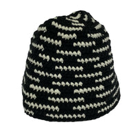 キャップ KNIT BUCKET HAT ブラック
