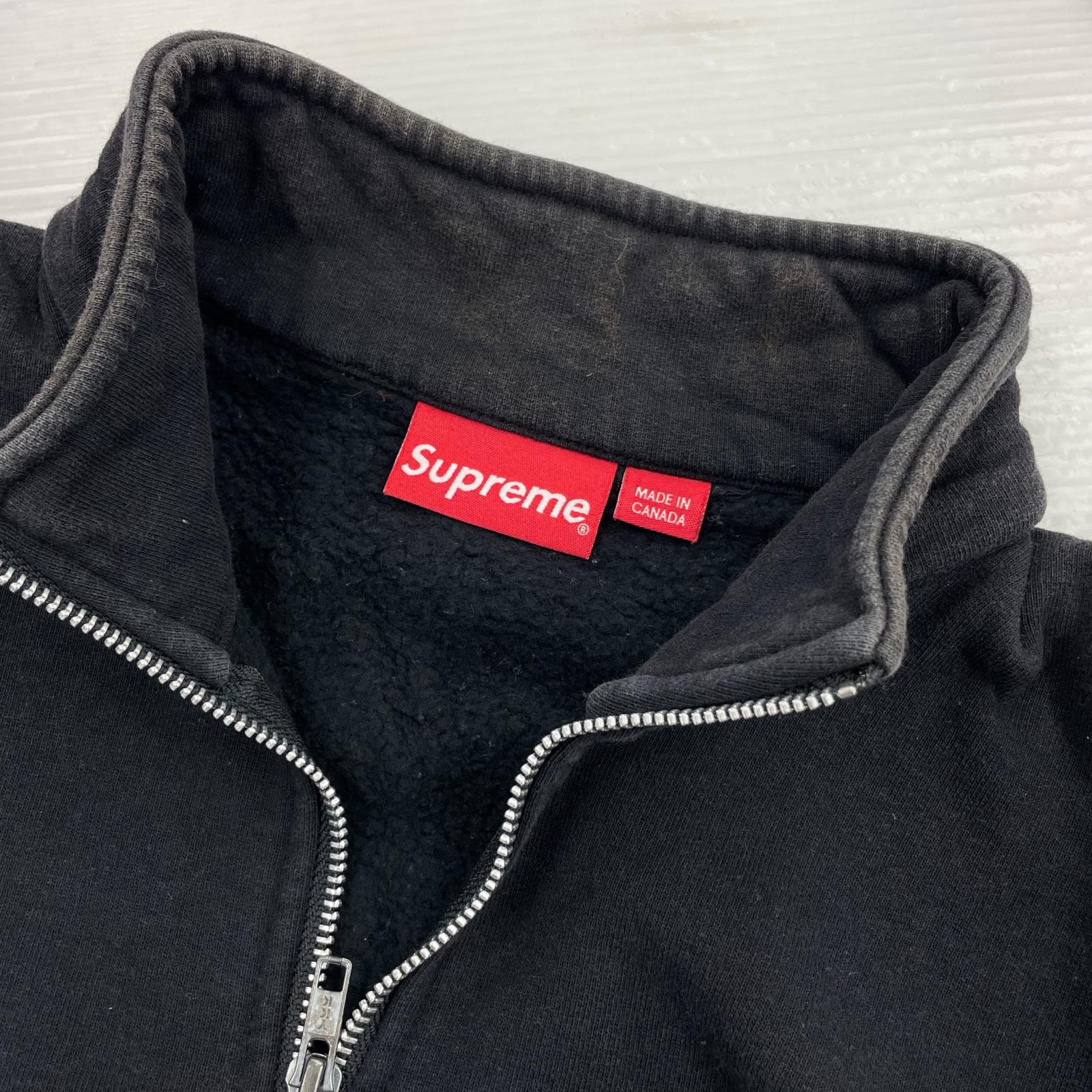 スウェット LOGO TAPE STRIPE HALF ZIP S