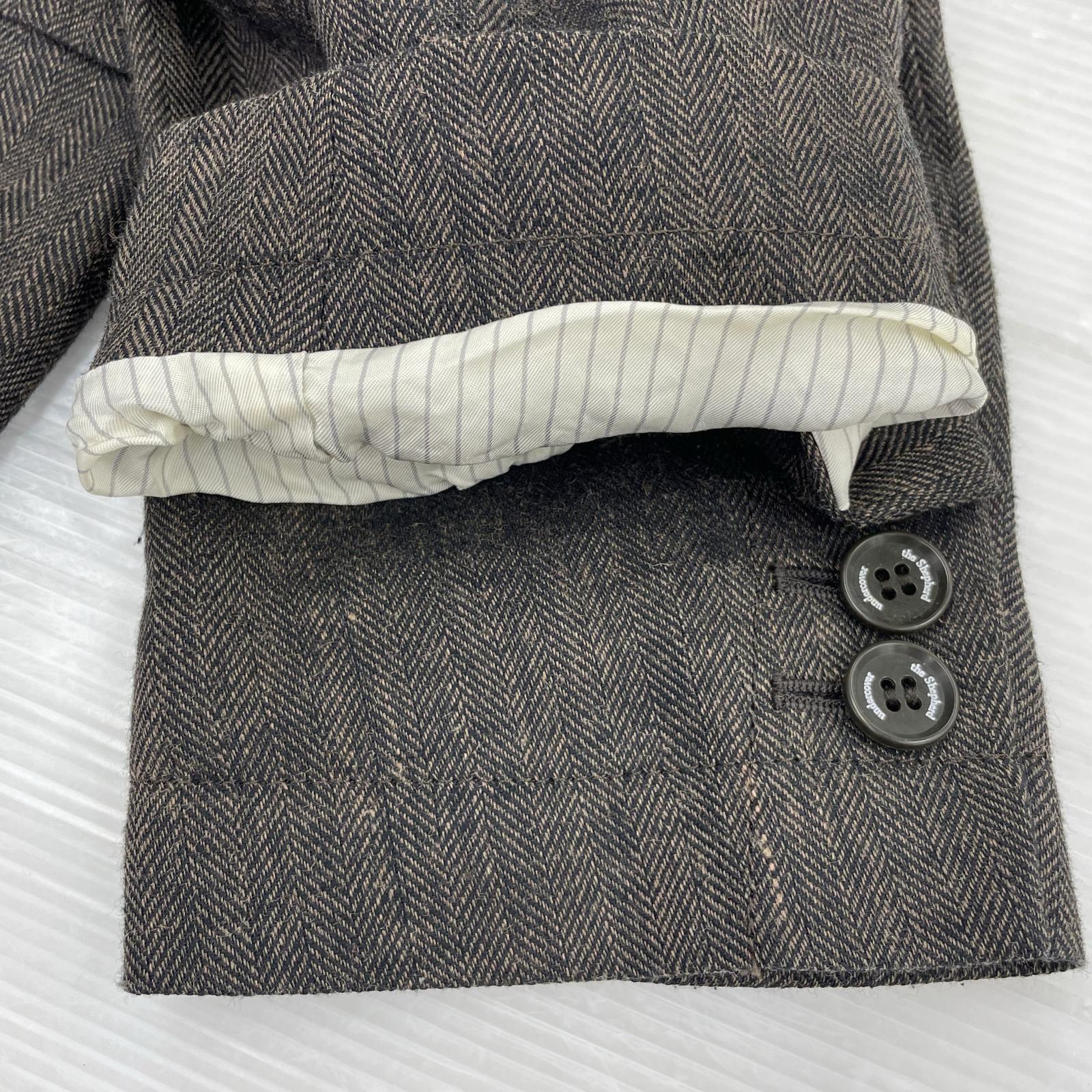 ジャケット Sthe Shepherd UNDERCOVER 17SS ツイードジャケット ブラウン