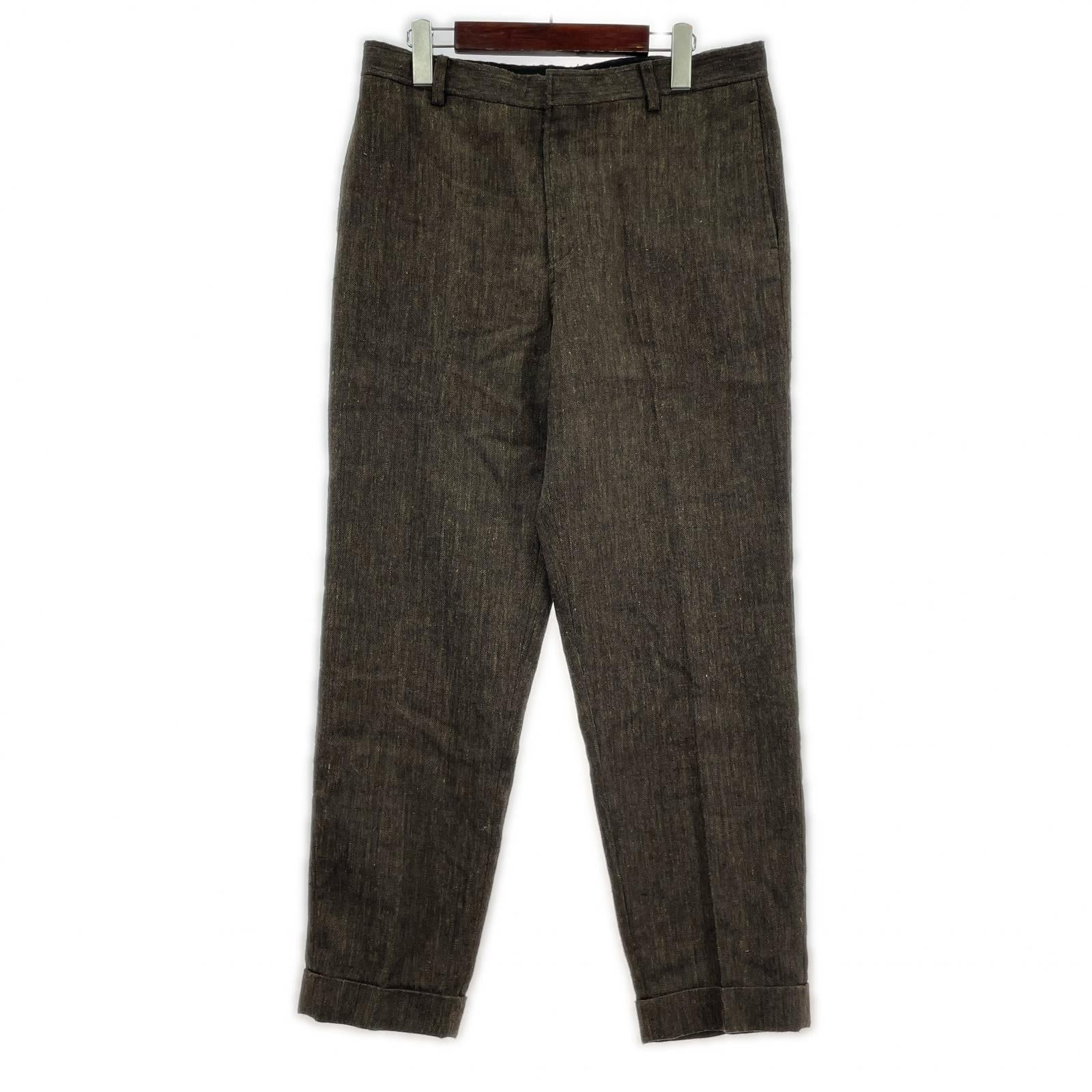 パンツ Sthe Shepherd UNDERCOVER 17SS ツイードスラックス ブラウン