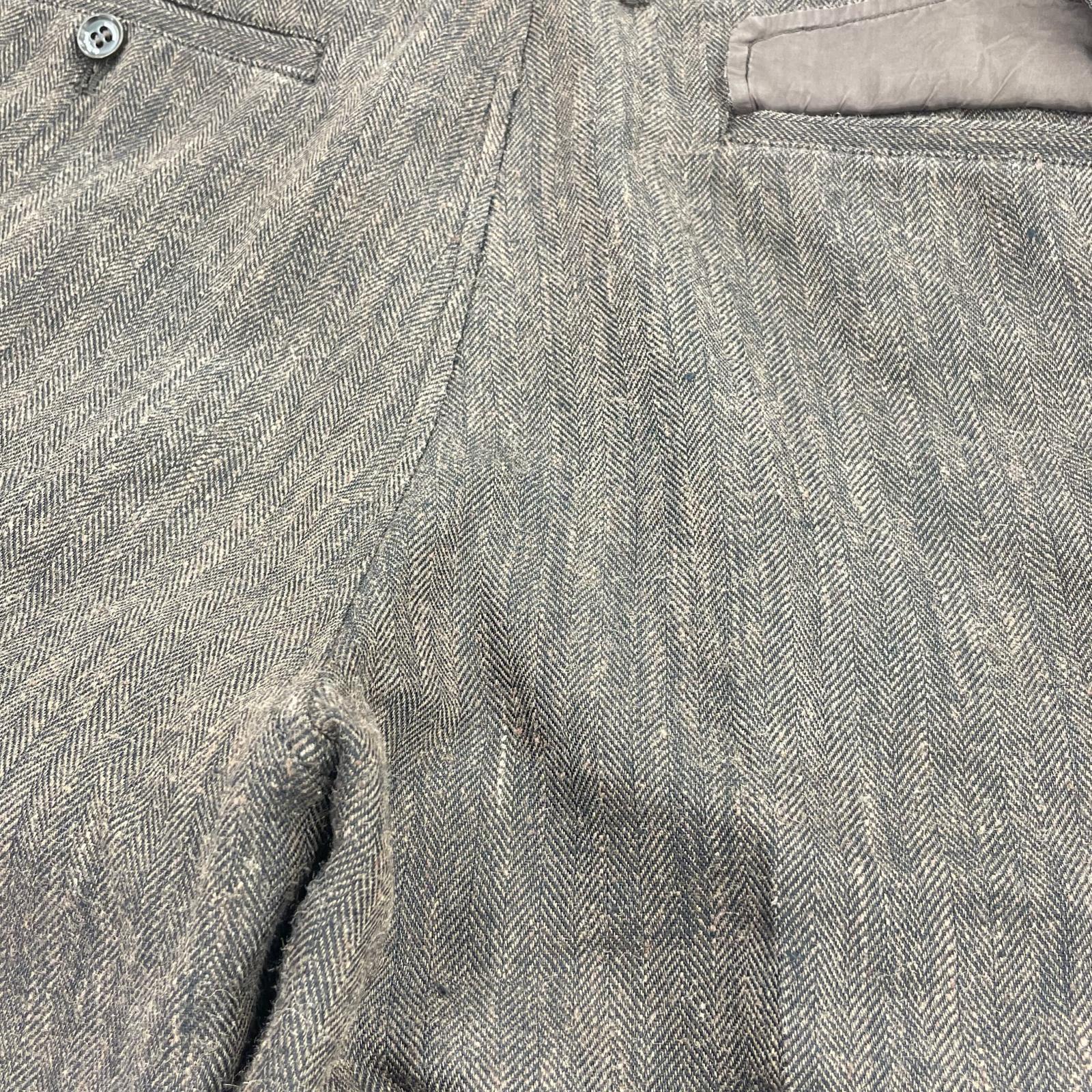パンツ Sthe Shepherd UNDERCOVER 17SS ツイードスラックス ブラウン