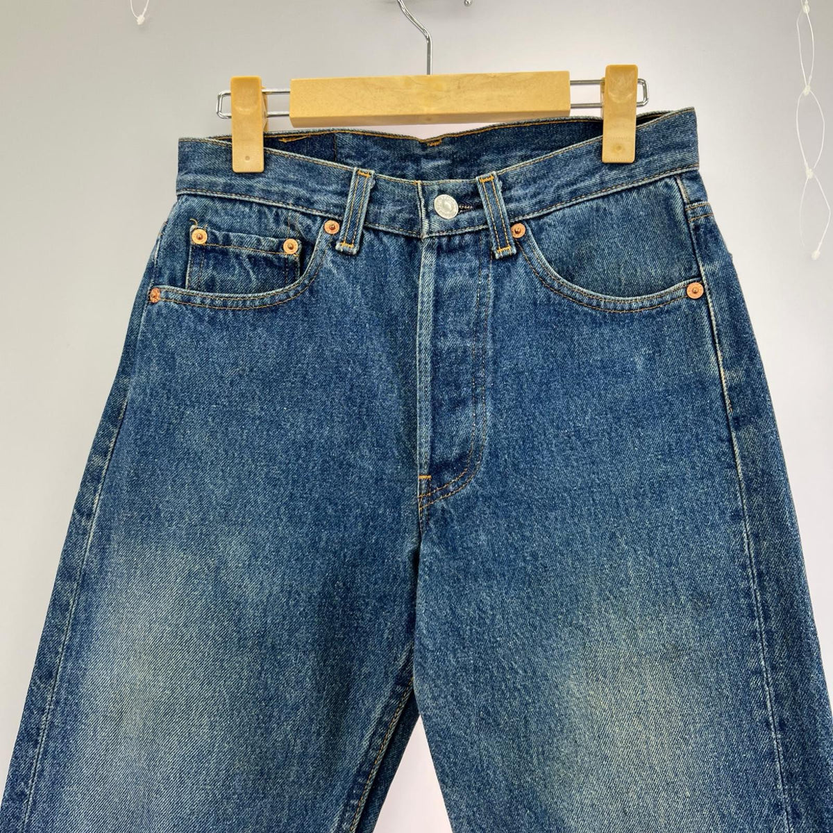 デニムパンツ Levi's 501　裏555 27 ネイビー