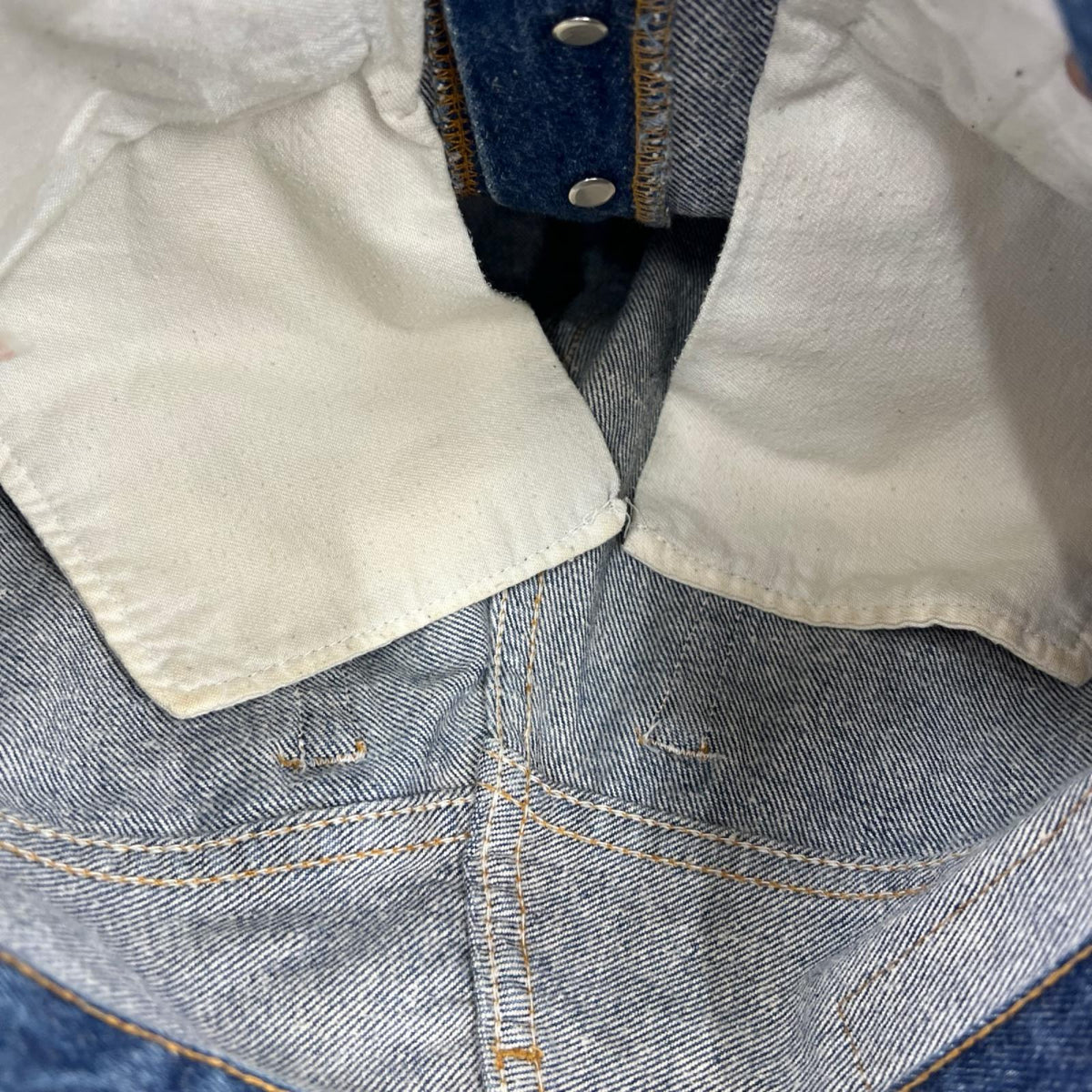 デニムパンツ Levi's 501　裏555 27 ネイビー