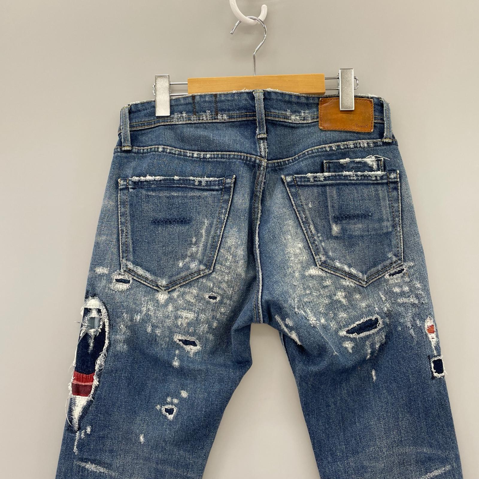 デニムパンツ ダメージデニム Ｗ30 30 ブルー