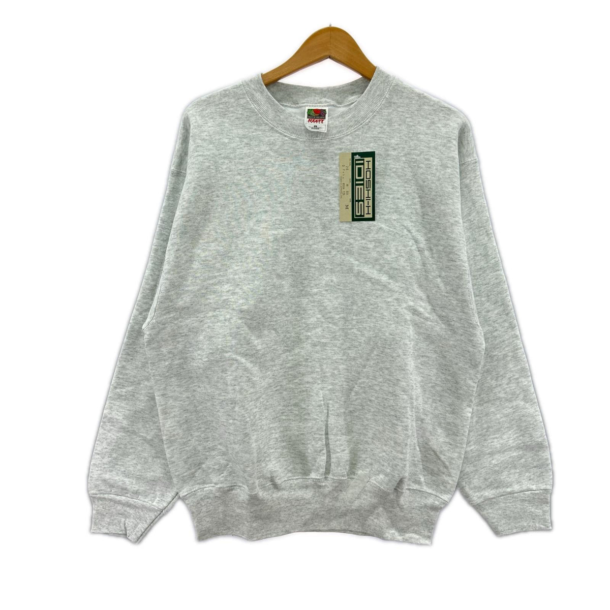 スウェット 90s ﾒｷｼｺ製 ﾌﾙｰﾂ HEAVY 灰 (M) M グレー