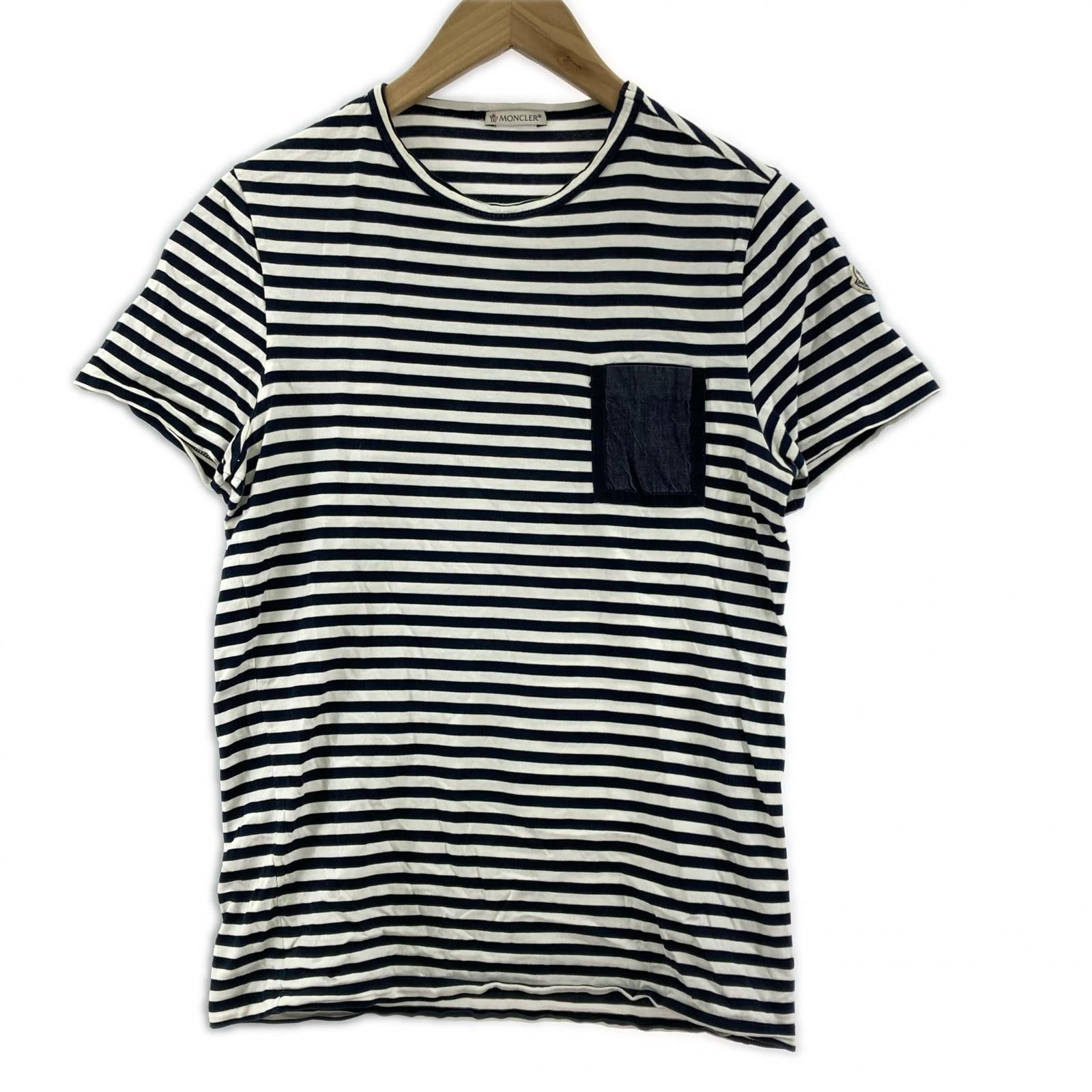 半袖Ｔシャツ ボーダー　カットソー　1ポケット S