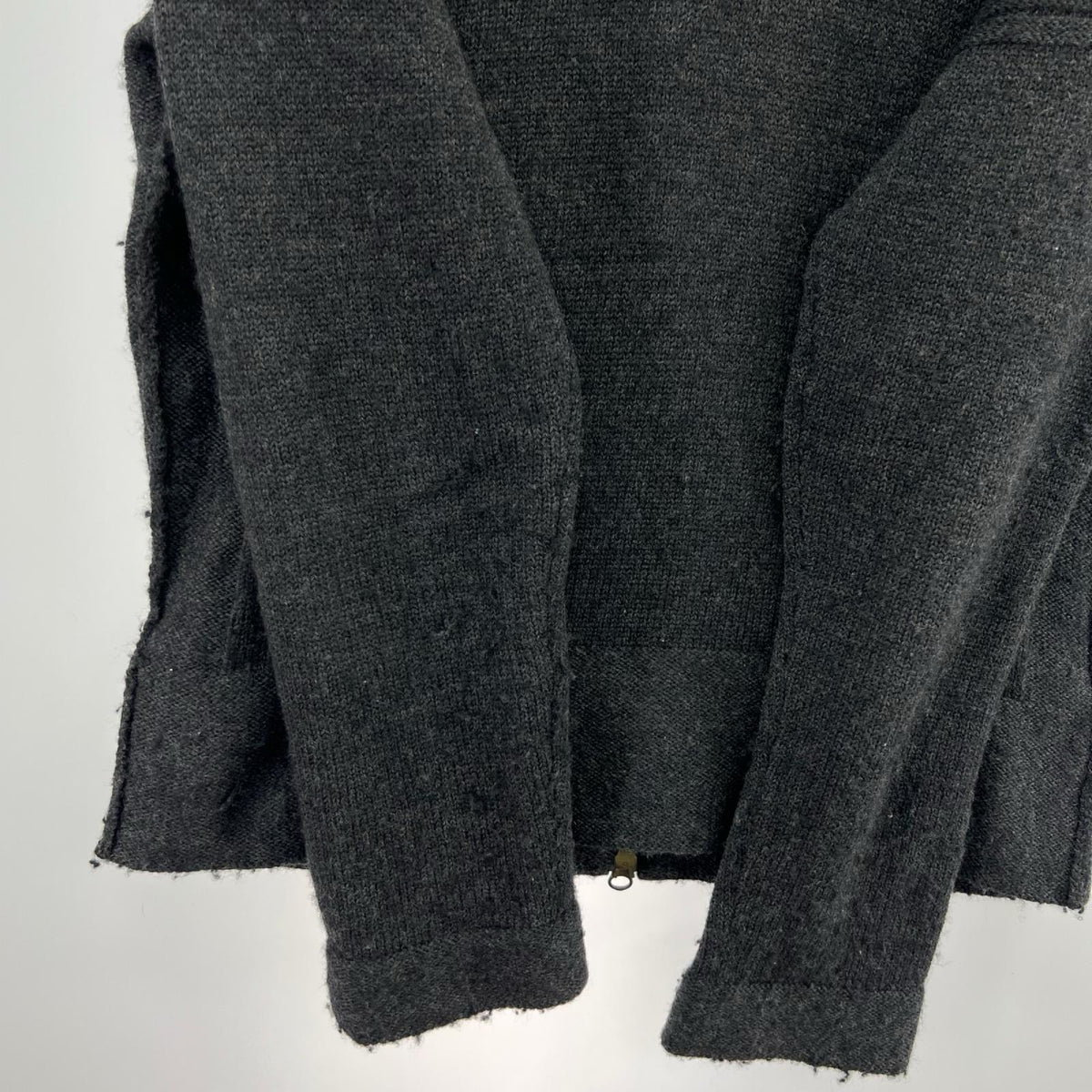 ニット JEAN PAUL GAULTIER HOMME ﾄﾞﾗｲﾊﾞｰｽﾞﾆｯﾄ 48 ブラック