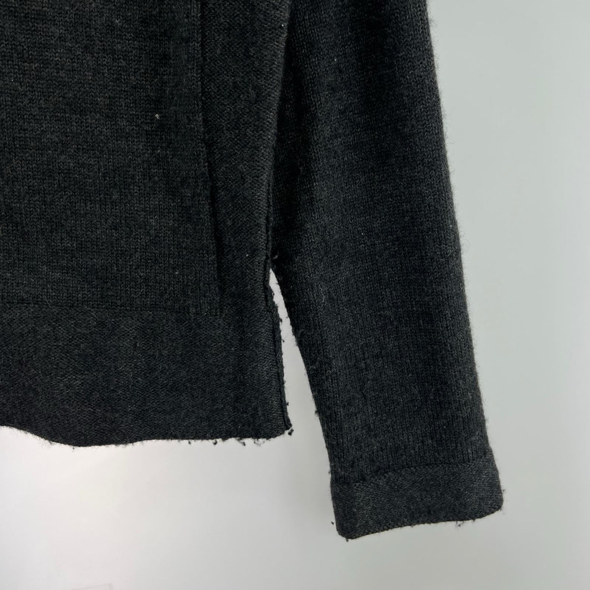 ニット JEAN PAUL GAULTIER HOMME ﾄﾞﾗｲﾊﾞｰｽﾞﾆｯﾄ 48 ブラック