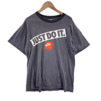 半袖Ｔシャツ 90s USA製 JUST DO IT Tee M グレー