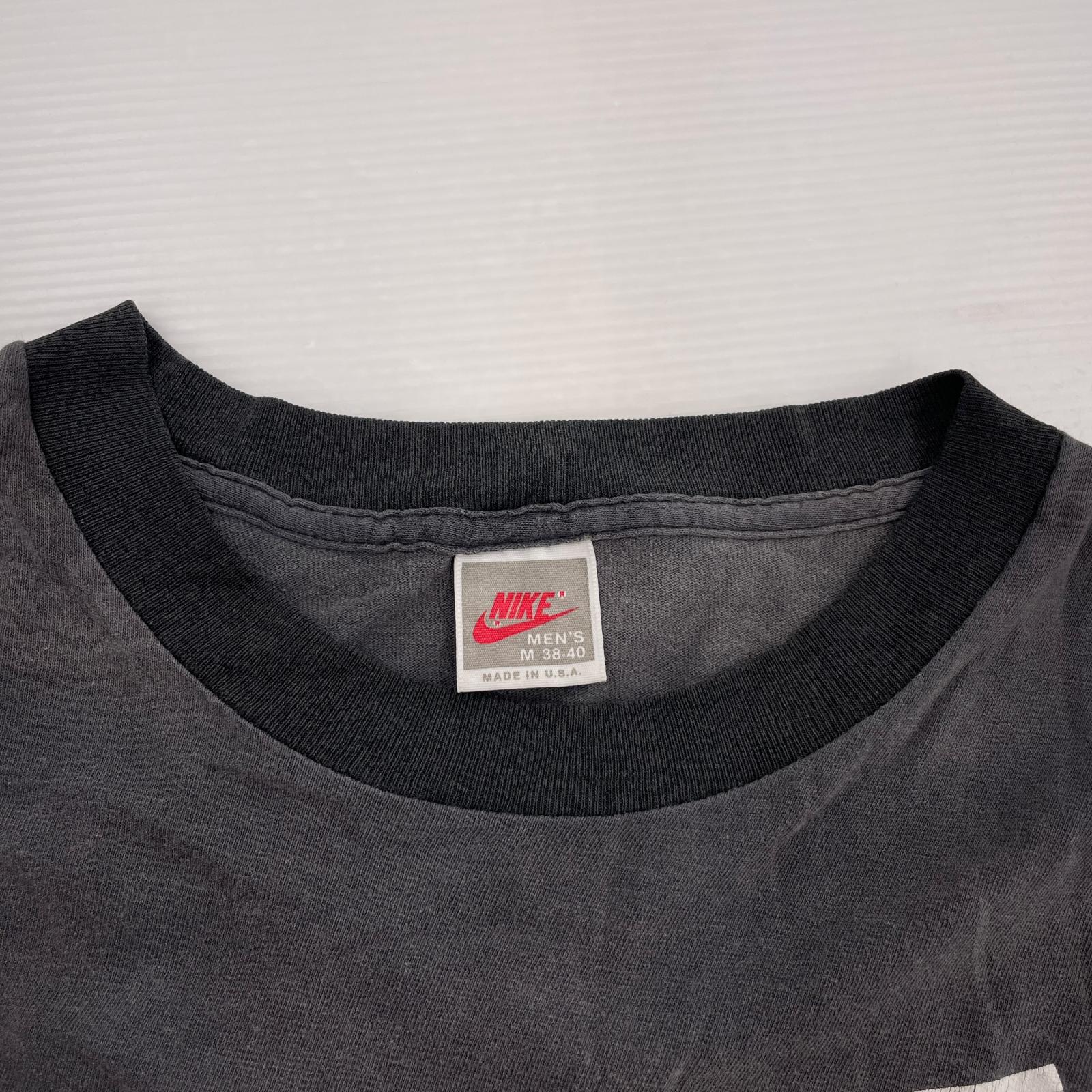 半袖Ｔシャツ 90s USA製 JUST DO IT Tee M グレー
