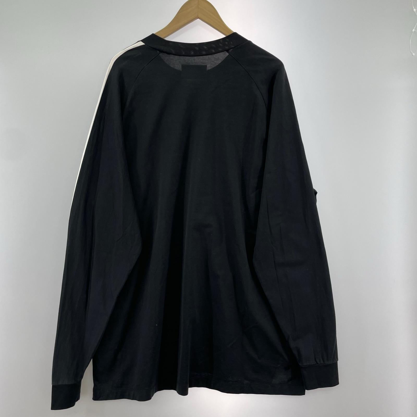 長袖Ｔシャツ STRIPES LONG SLEEVE TEE LL ブラック
