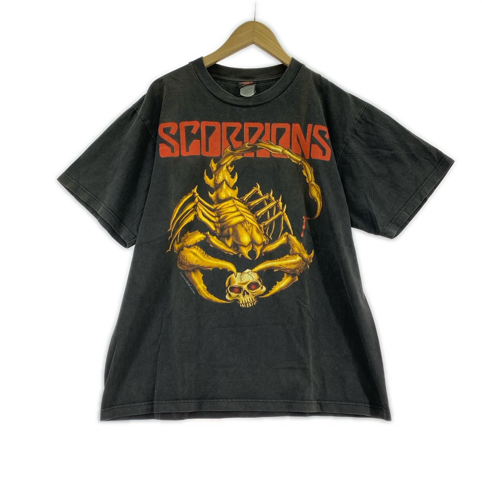 半袖Ｔシャツ Scorpions 1998年製 バンドTee BLK L ブラック