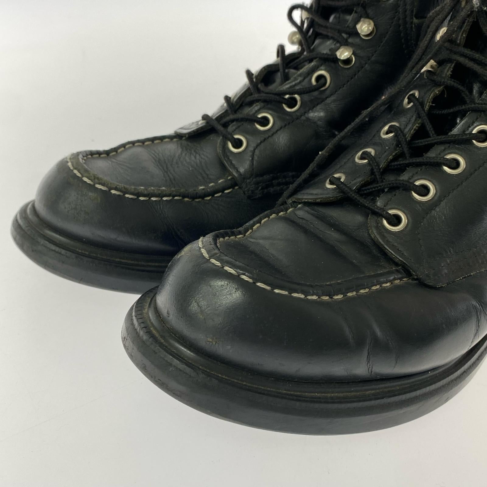 ブーツ 8133 SuperSole 6-inch Moc ブラック 26.5cm (US8 1/2 UK8 EU43) ブラック