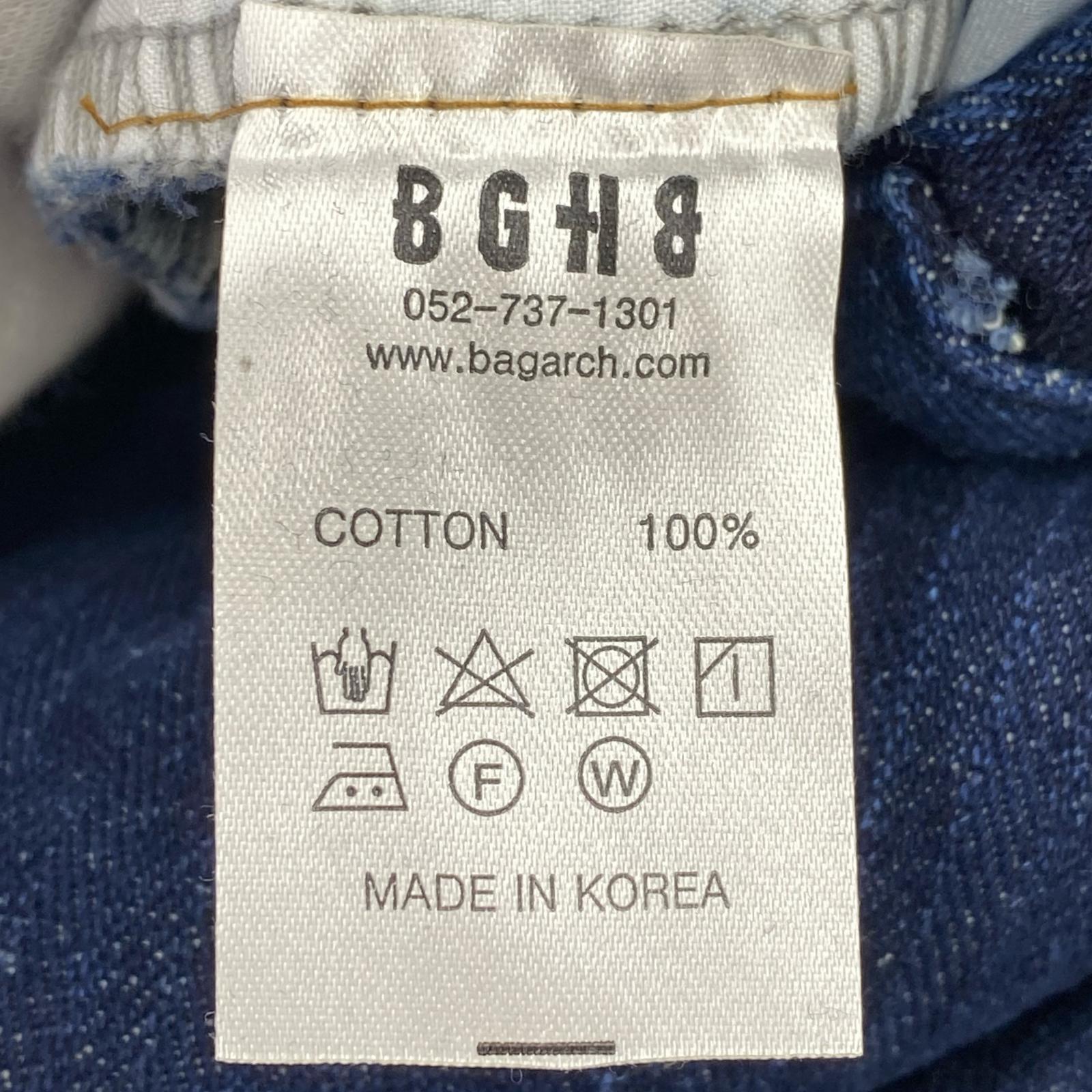 デニムパンツ BAGARCH デニム・ジーンズ M ネイビー