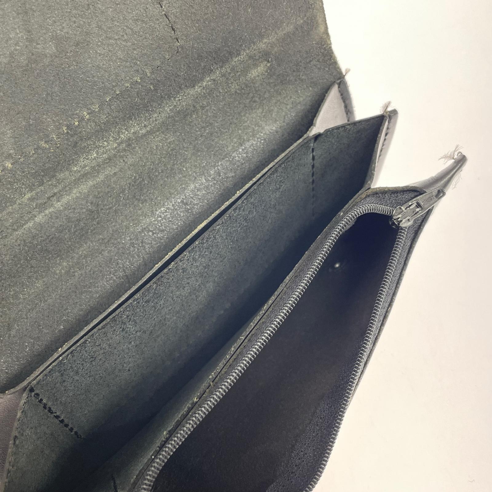 長財布 トラッカーウォレット　黒 ブラック