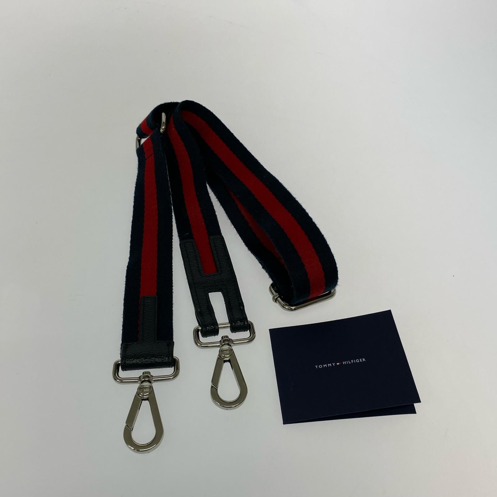 ショルダーバッグ TOMMY HILFIGER 総柄2WAYバッグ ブラック