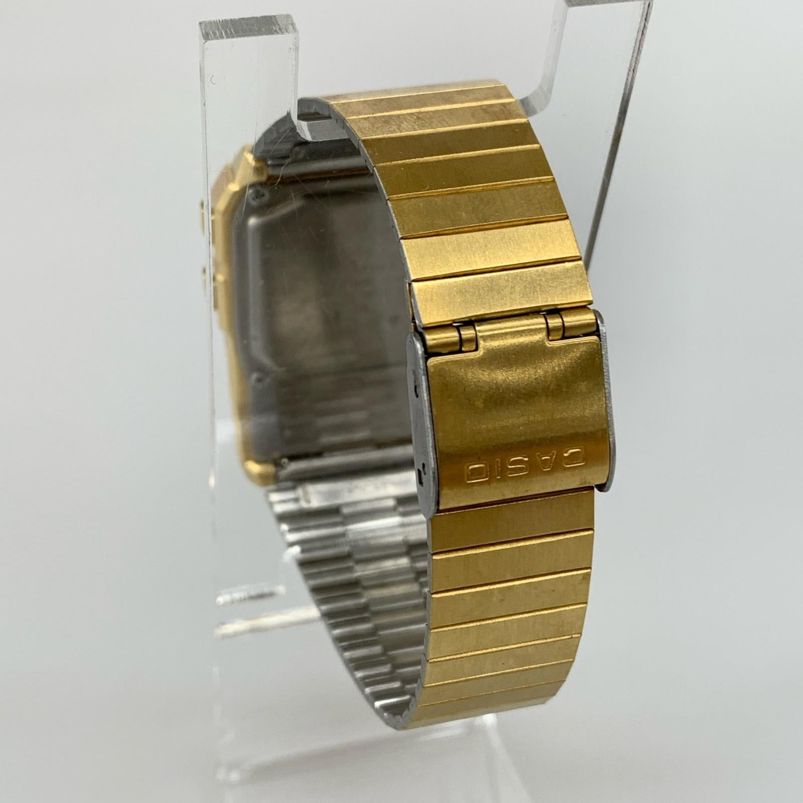 腕時計 CASIO データバンク 腕時計 DBC-610 ゴールド