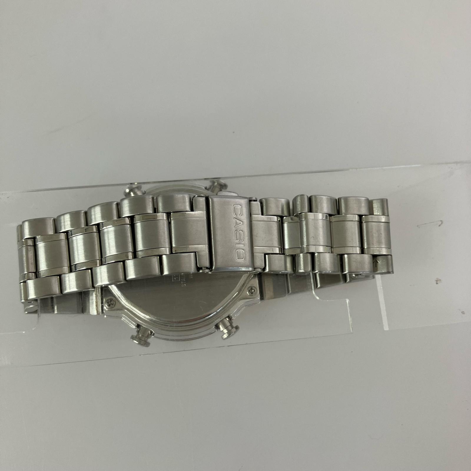 腕時計 CASIO TWINCEPT 腕時計 ABX-610 ｼﾙﾊﾞｰ シルバー