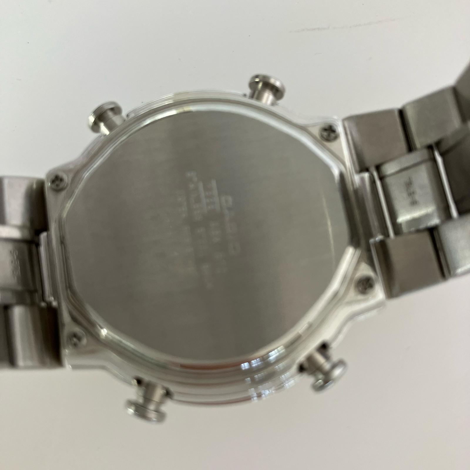腕時計 CASIO TWINCEPT 腕時計 ABX-610 ｼﾙﾊﾞｰ シルバー