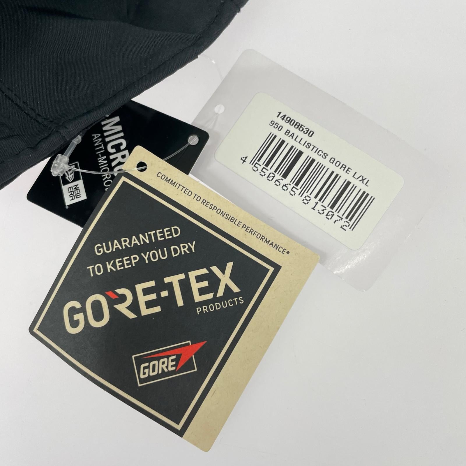キャップ ×バリスティクス GORE-TEX ブラック ブラック