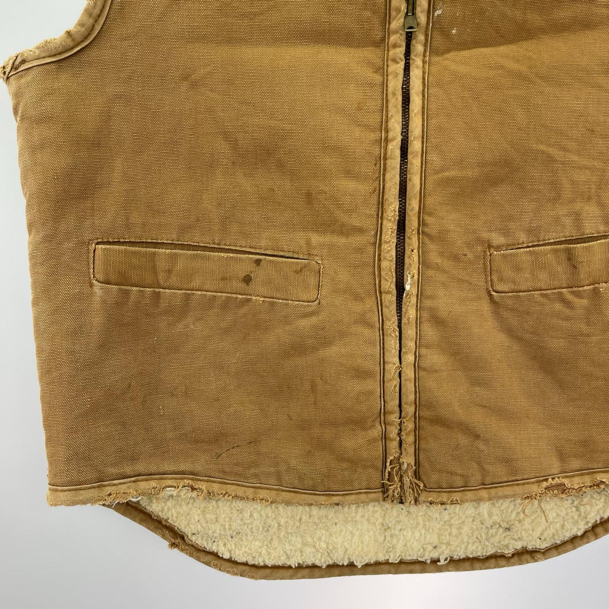 長袖シャツ 70s ﾀﾞｯｸﾍﾞｽﾄ USA製 裏地ﾎﾞｱ