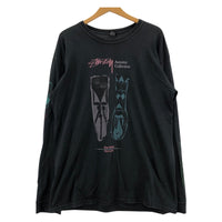 長袖Ｔシャツ One World one Love L ブラック L ブラック