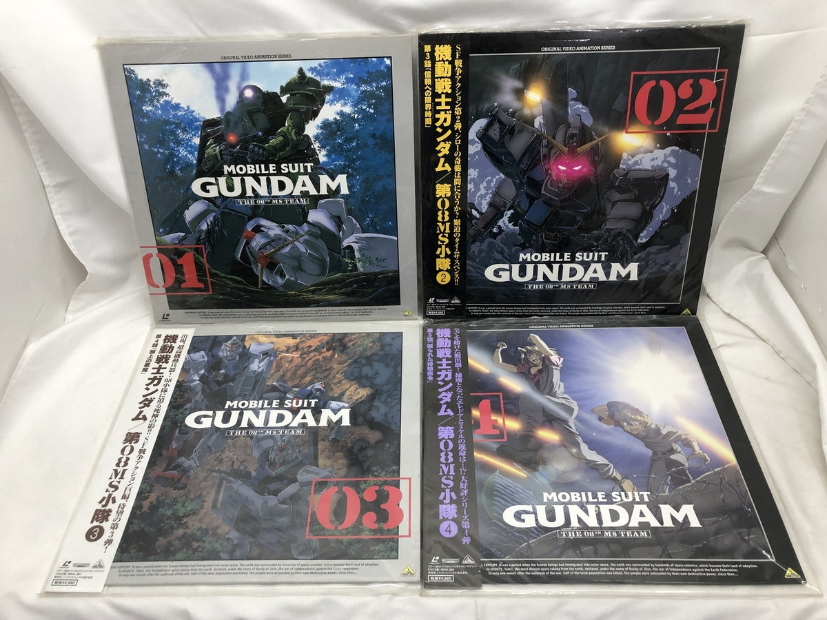 LD 機動戦士ガンダム 第08MS小隊+ミラーズレポート+ラストリゾート フィギュア/グッズ