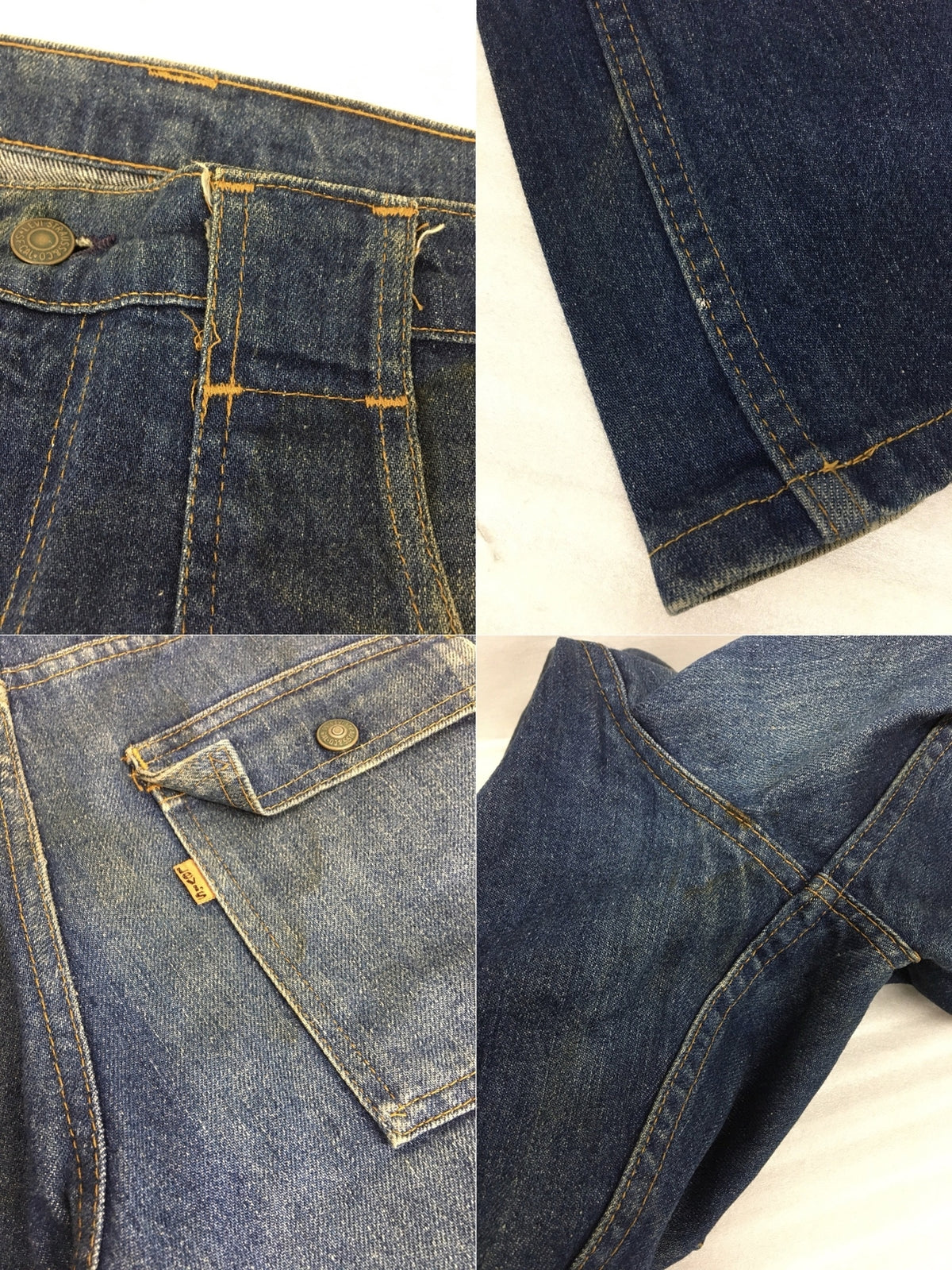 デニムパンツ 70s ブッシュパンツ（W31）