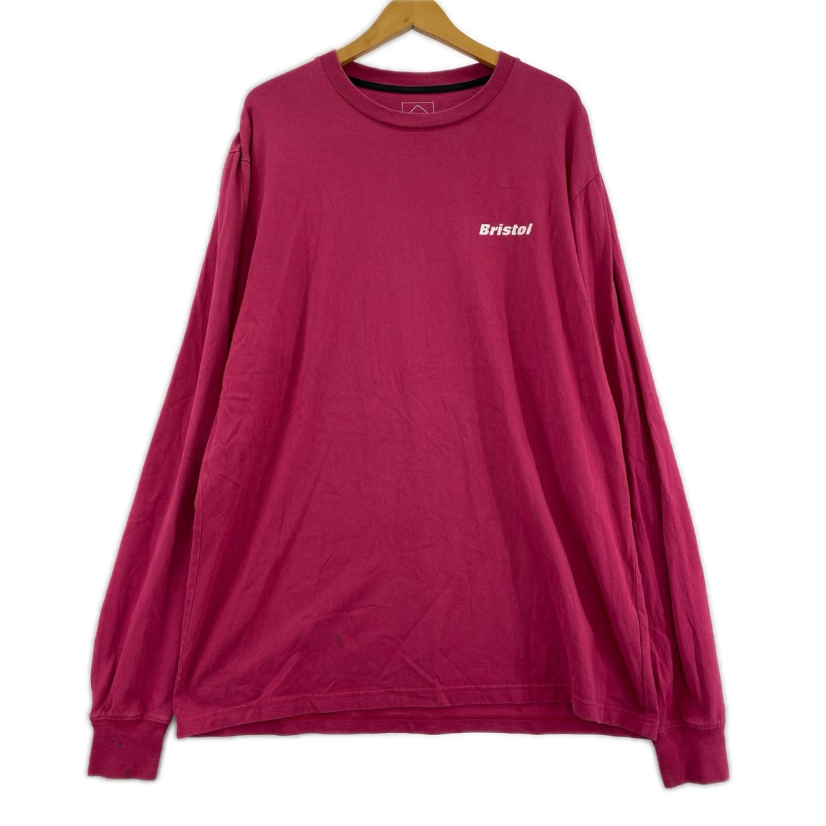 長袖Ｔシャツ ｺｯﾄﾝ ﾋﾟﾝｸ (L) L ピンク