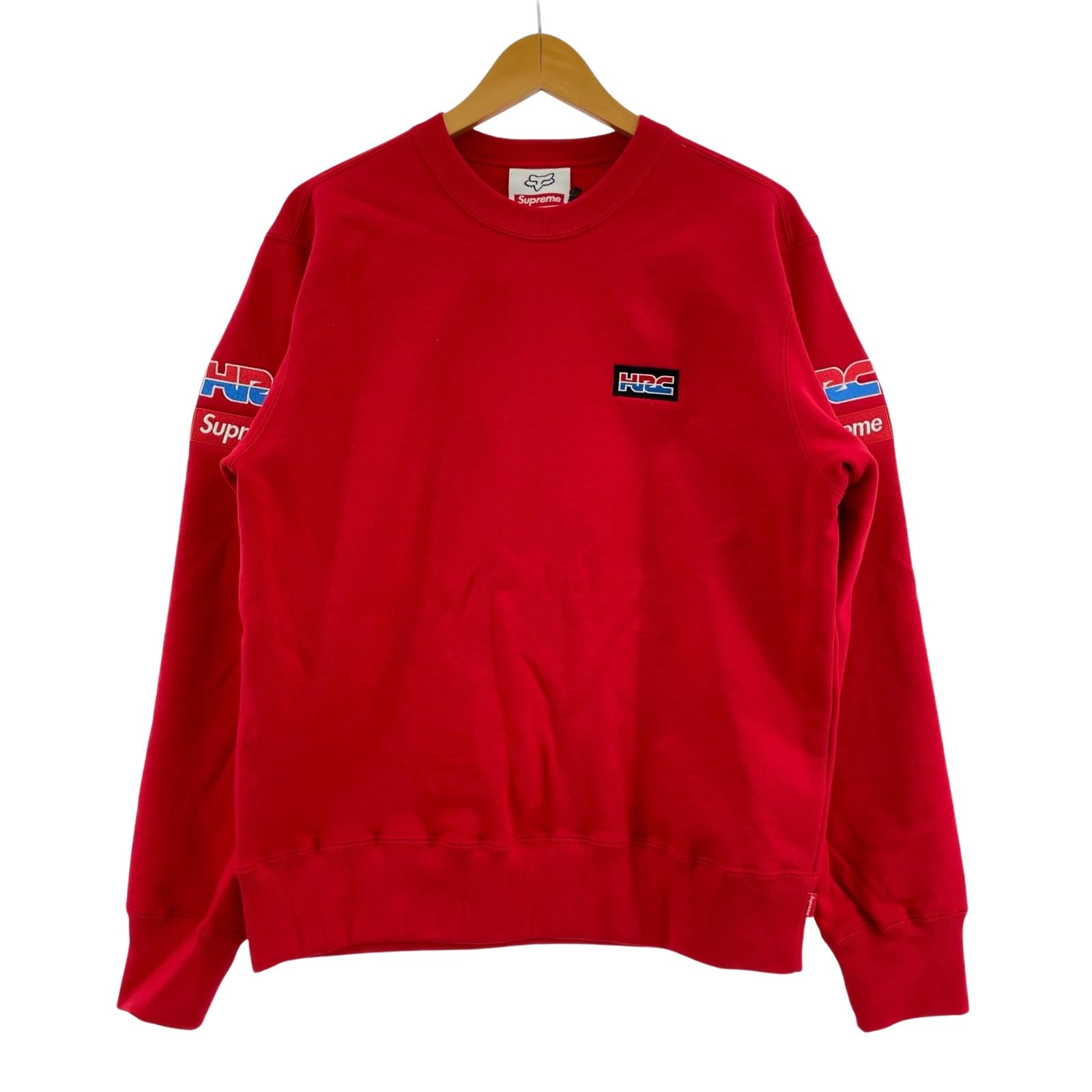 スウェット 19AW honda fox racing crewneck S