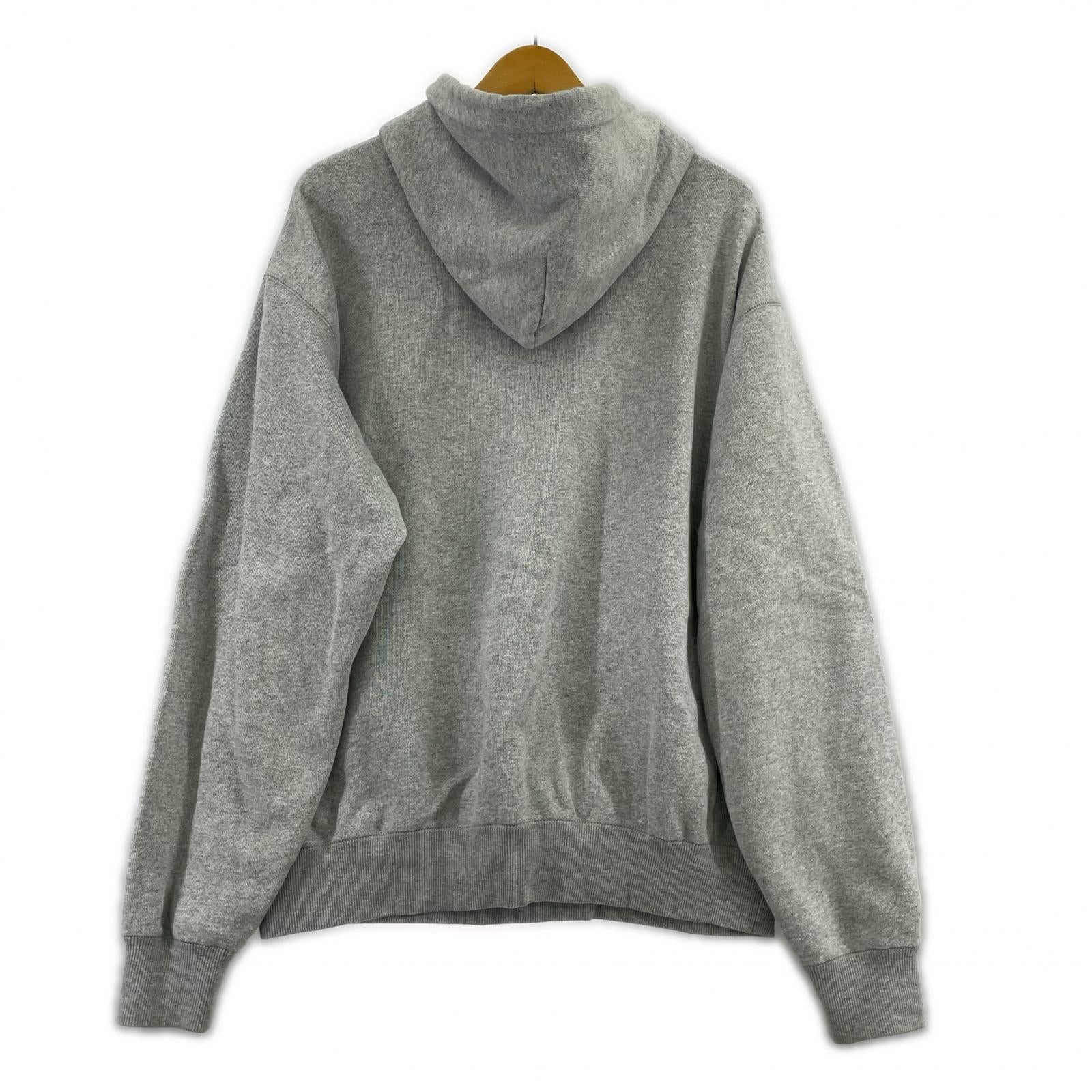 パーカー 25ss 商標登録フーディ M M グレー