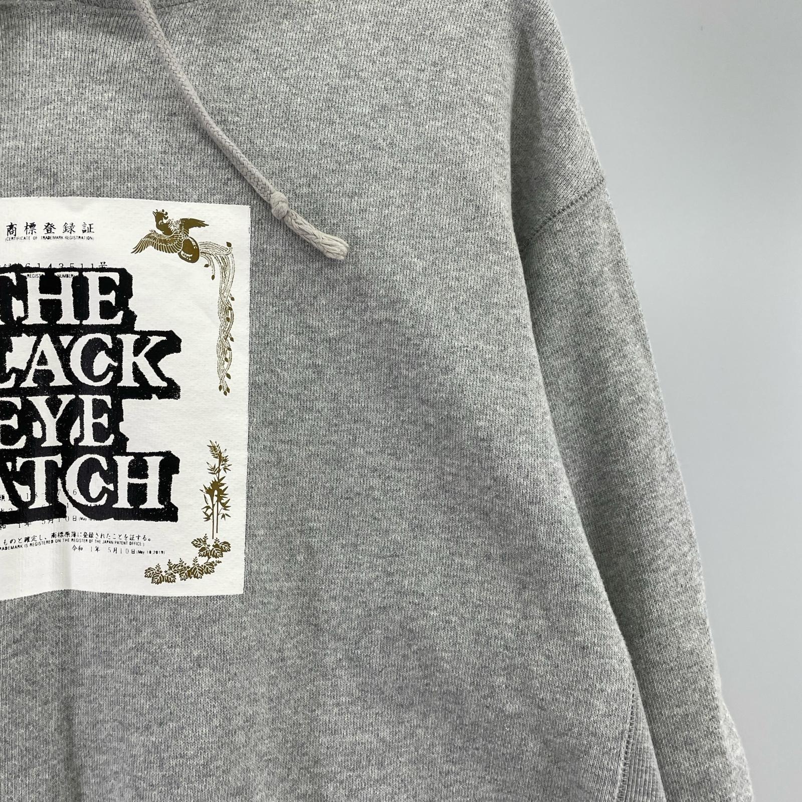 パーカー 25ss 商標登録フーディ M M グレー
