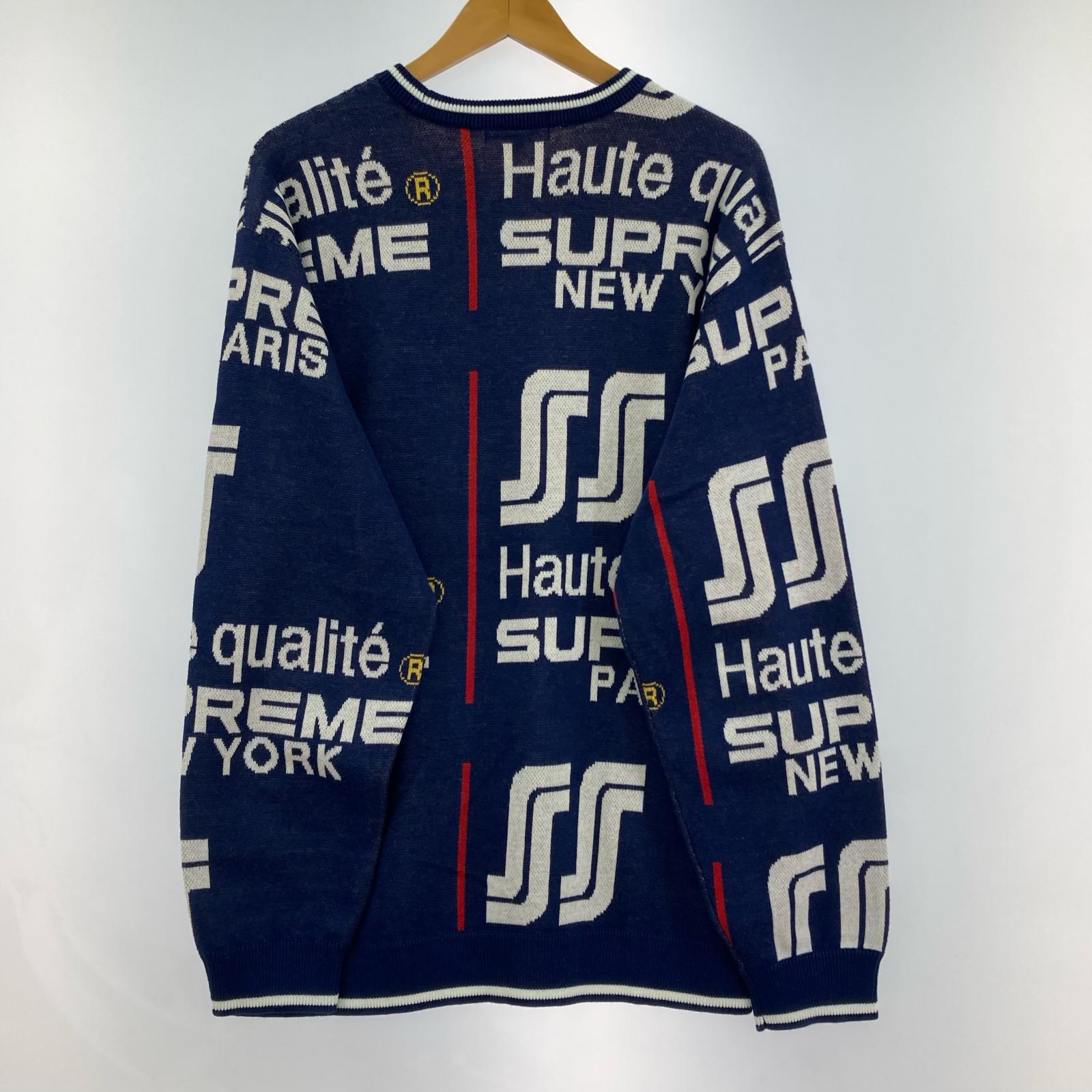 ニット 20SS Qualite Sweater BLU SIZE L L ブルー