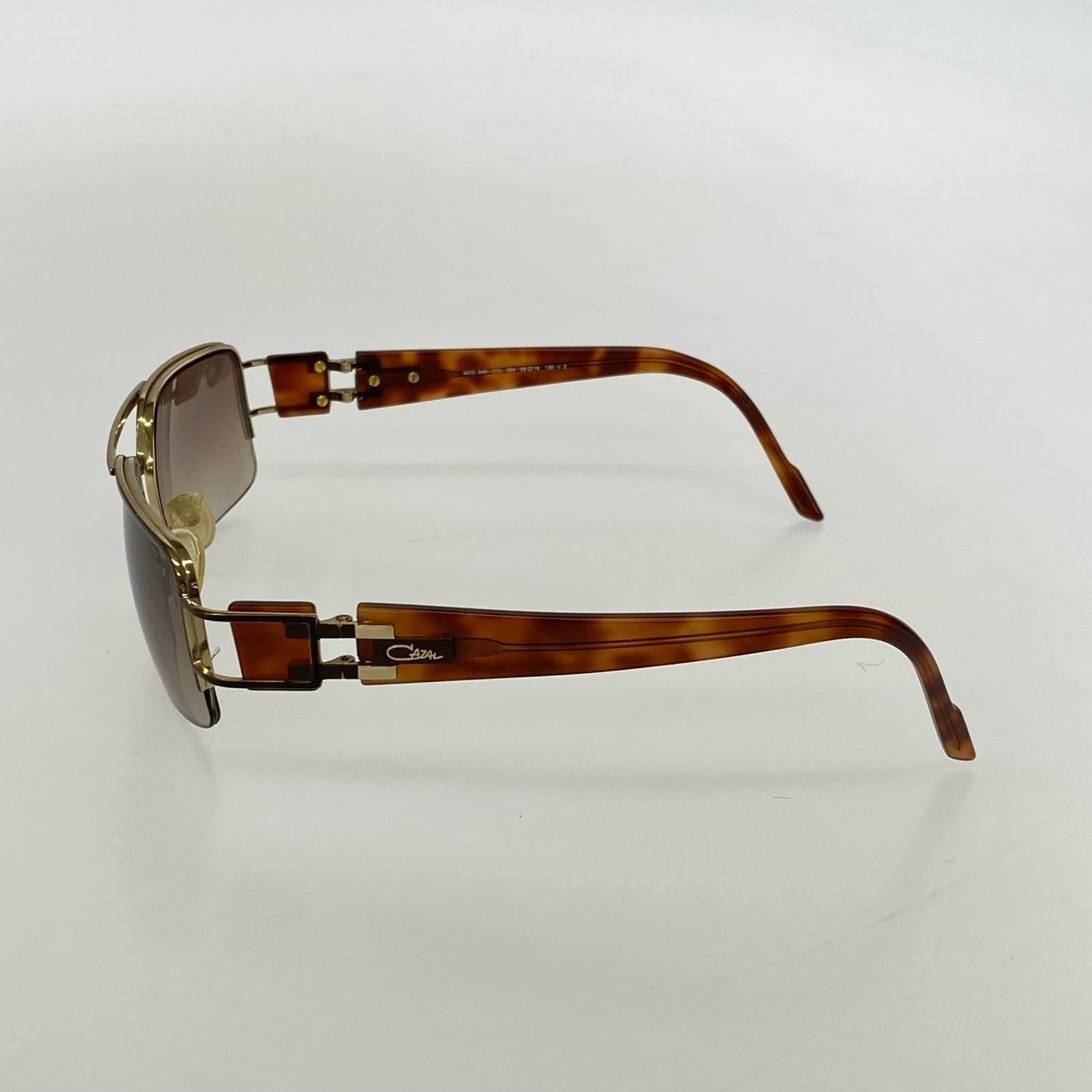 その他アクセサリー CAZAL モデル948 サングラス ヴィンテージ ドイツ製 ブラウン