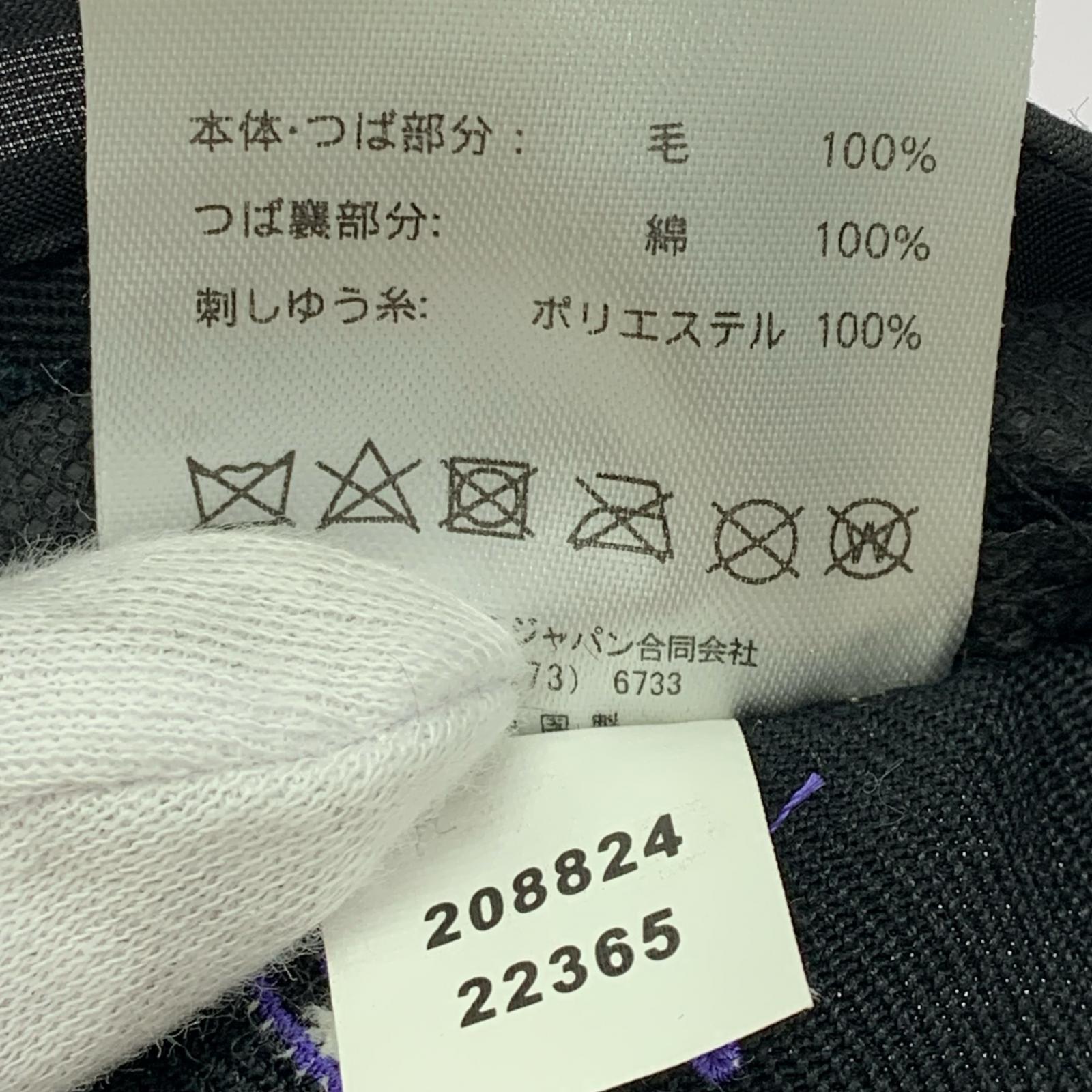 キャップ Needles new era ベースボール キャップ 紫 黒