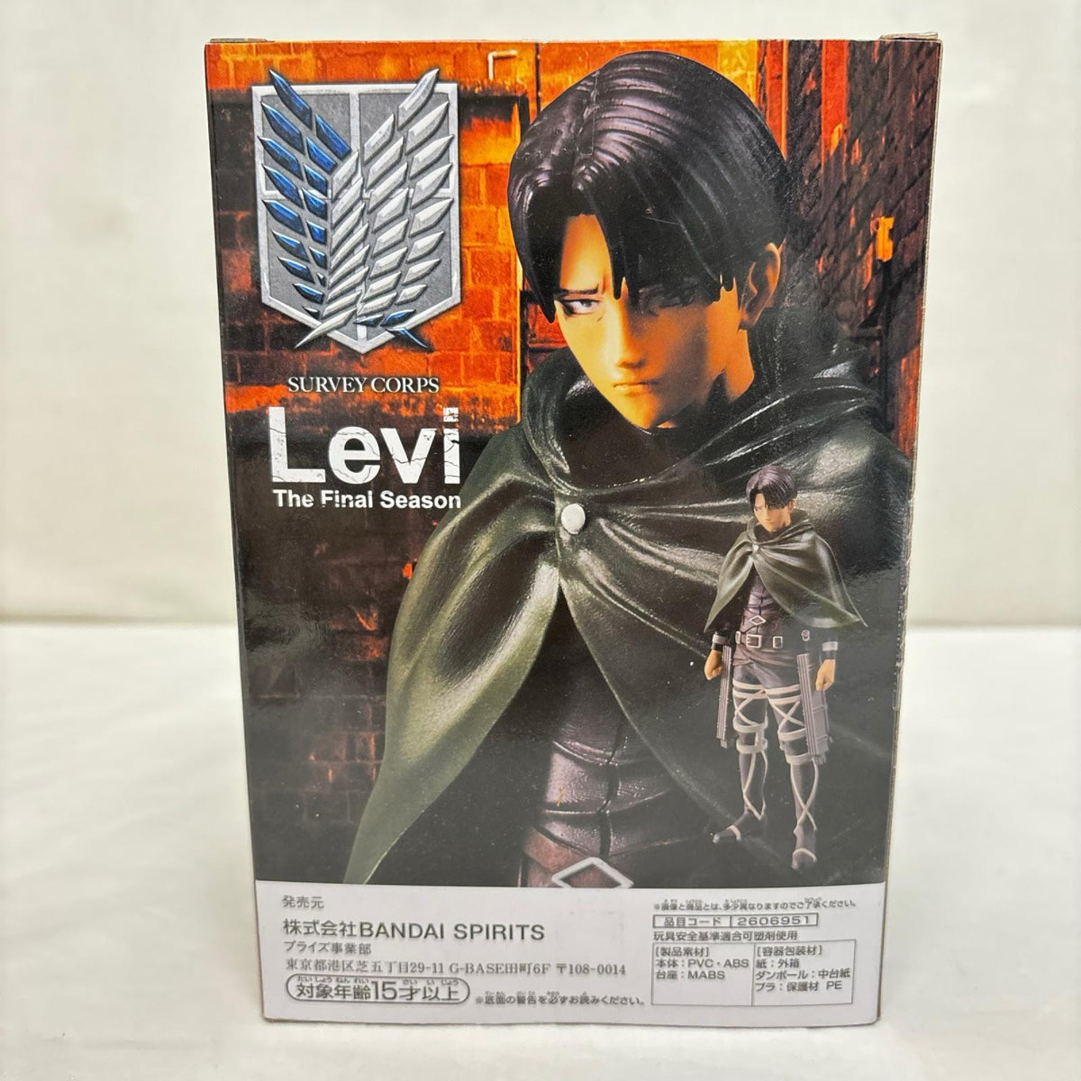 進撃の巨人 The Final Season 　リヴァイ 進撃の巨人 BANDAI/バンダイ フィギュア/グッズ